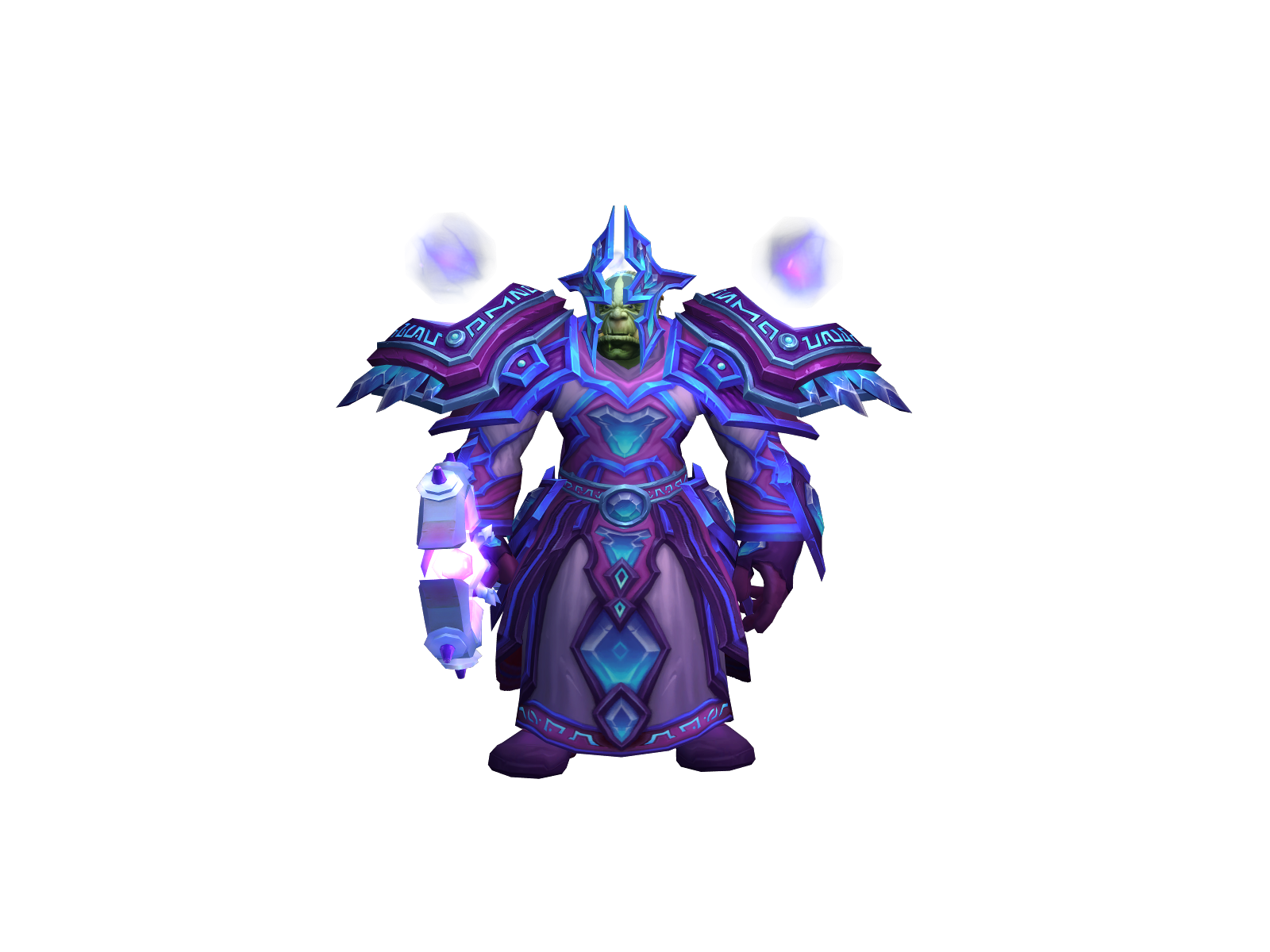 Glizzgobble 3D character render