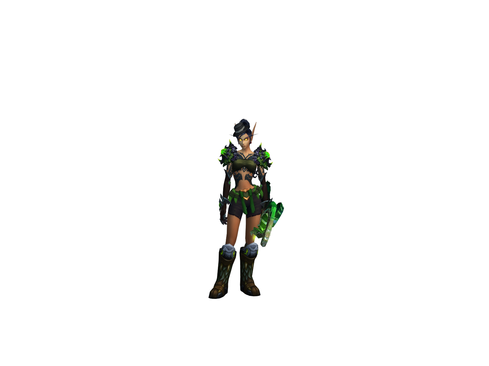 Aellyanna 3D character render