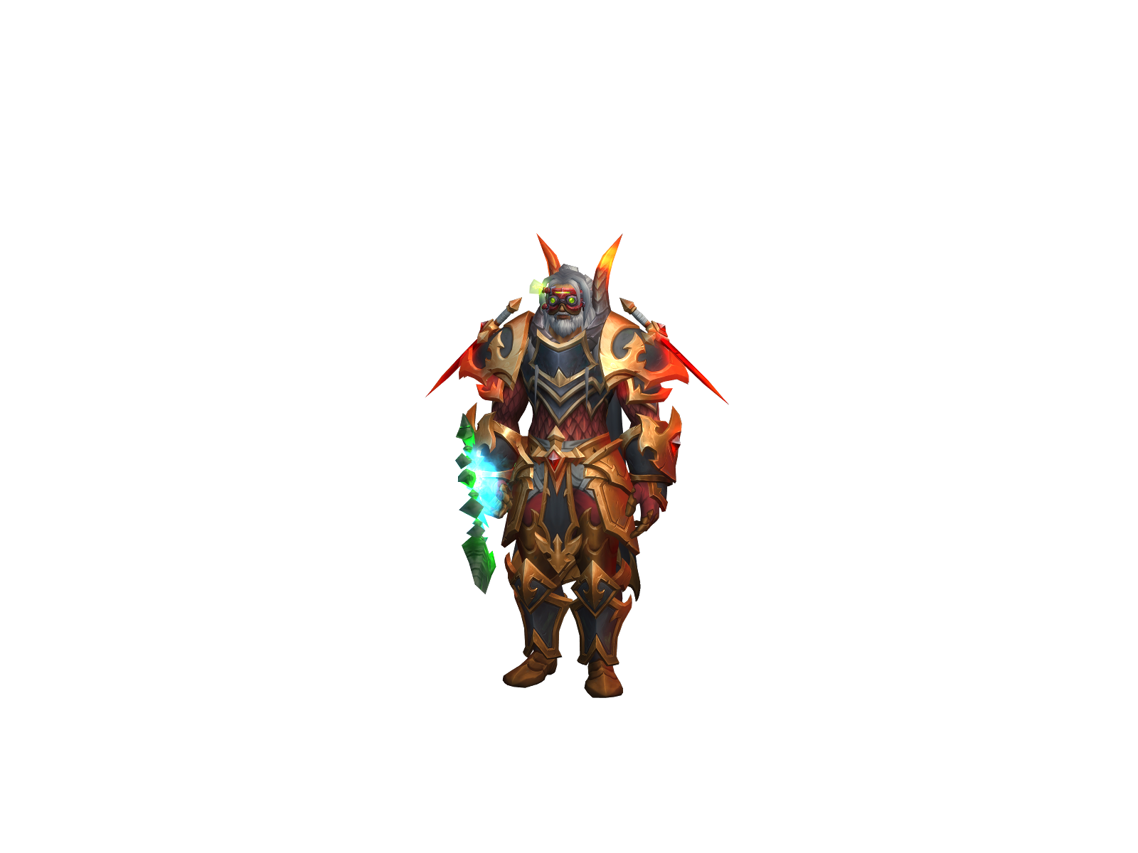Apalyian 3D character render
