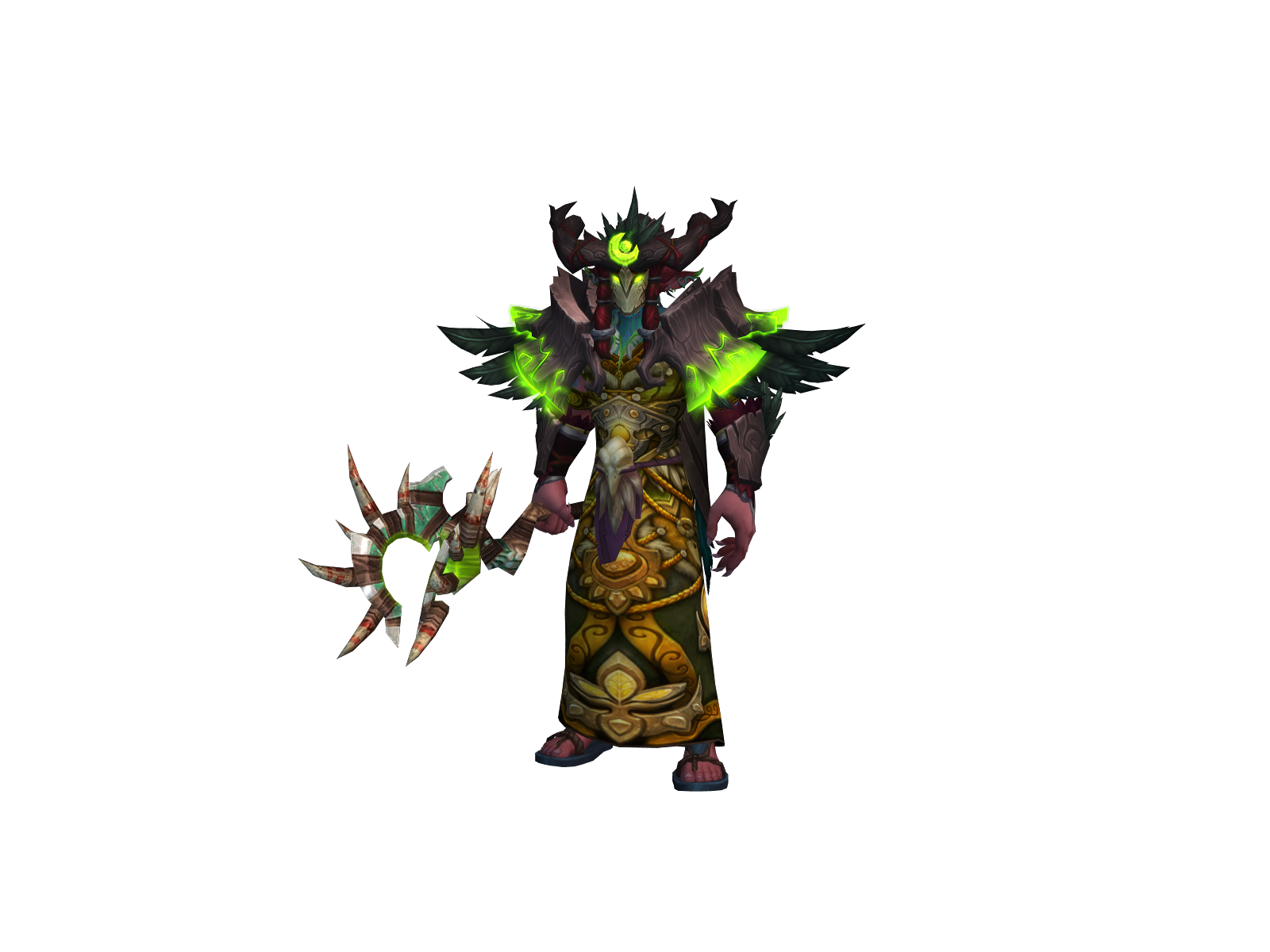 Morgul 3D character render