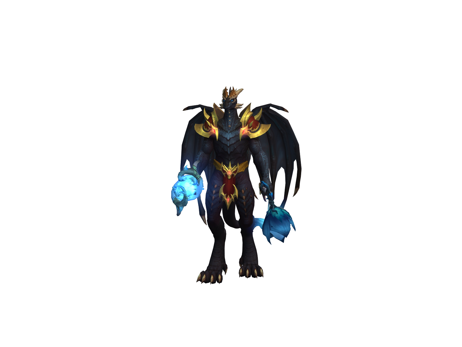 Detrazal 3D character render