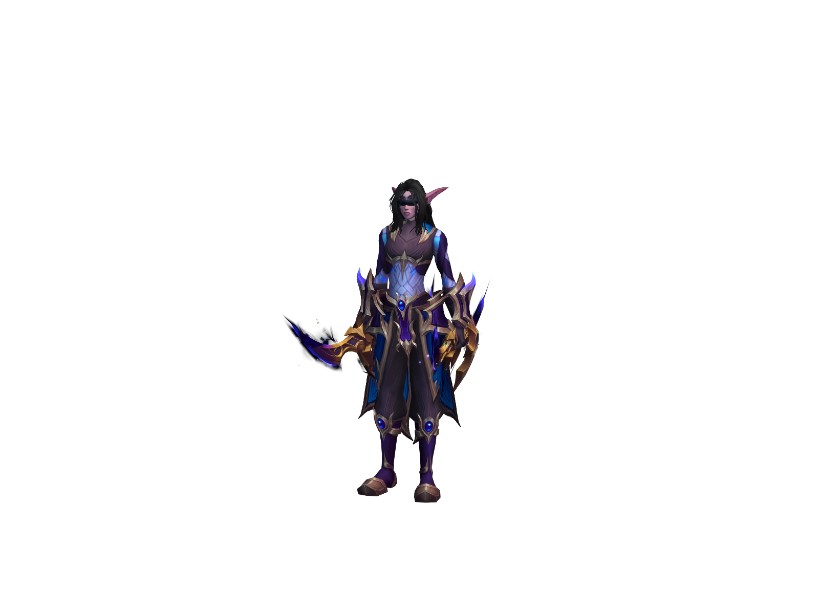 Faqq 3D character render