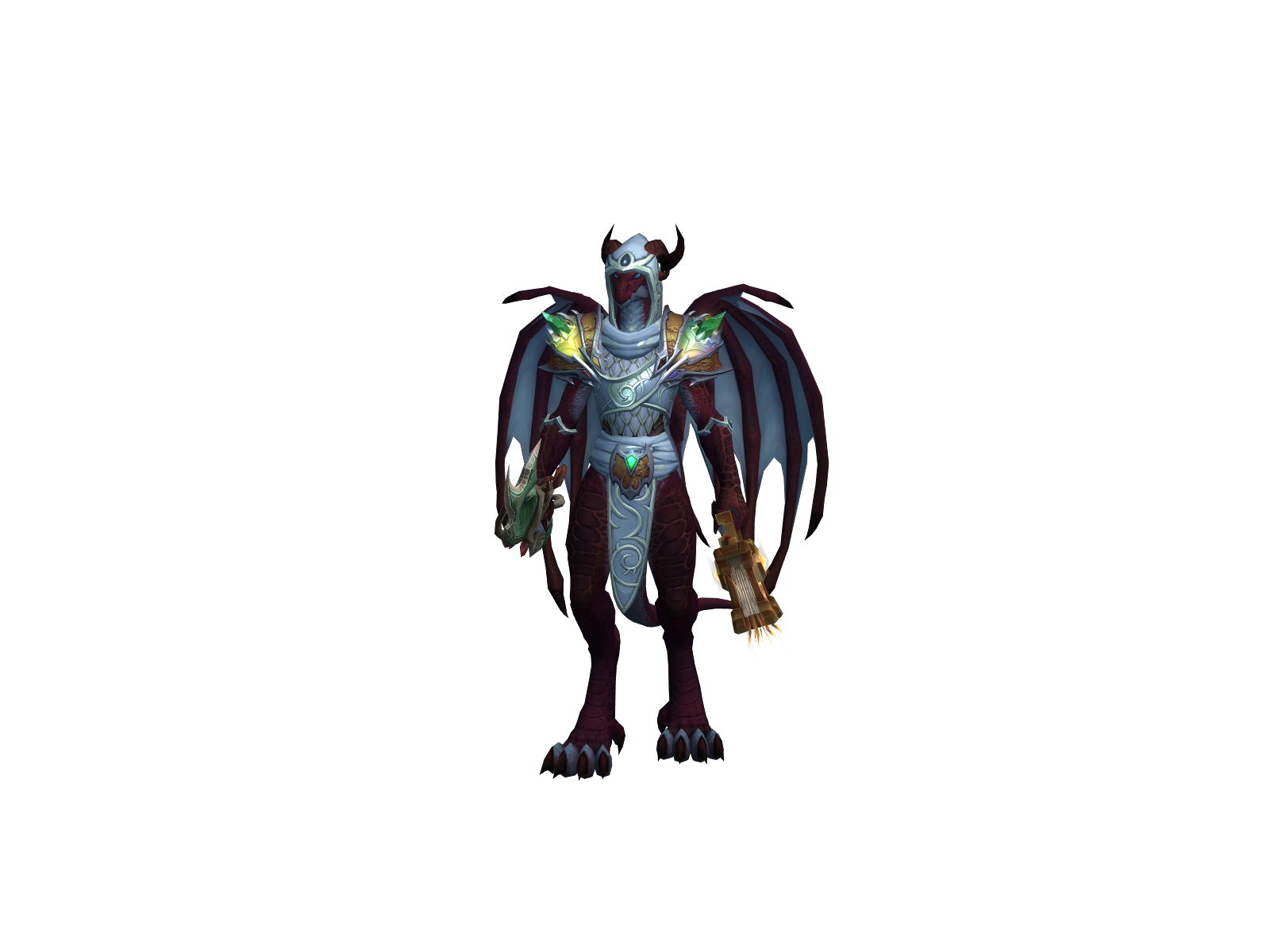 Aspásia 3D character render