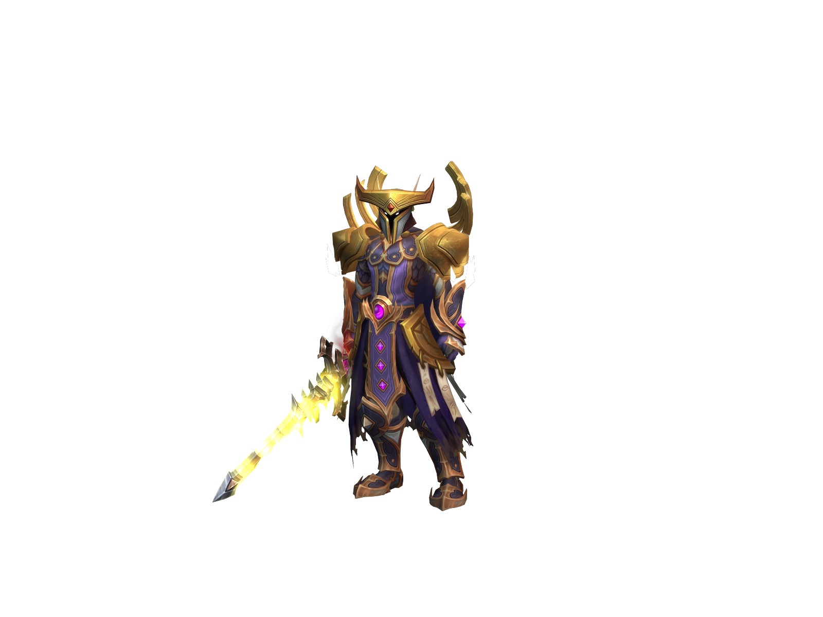 Ninrode 3D character render