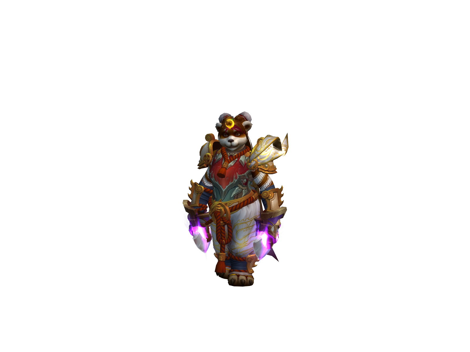 Ambertail 3D character render