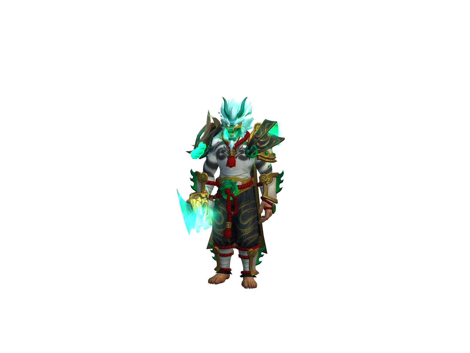 Rastcher 3D character render