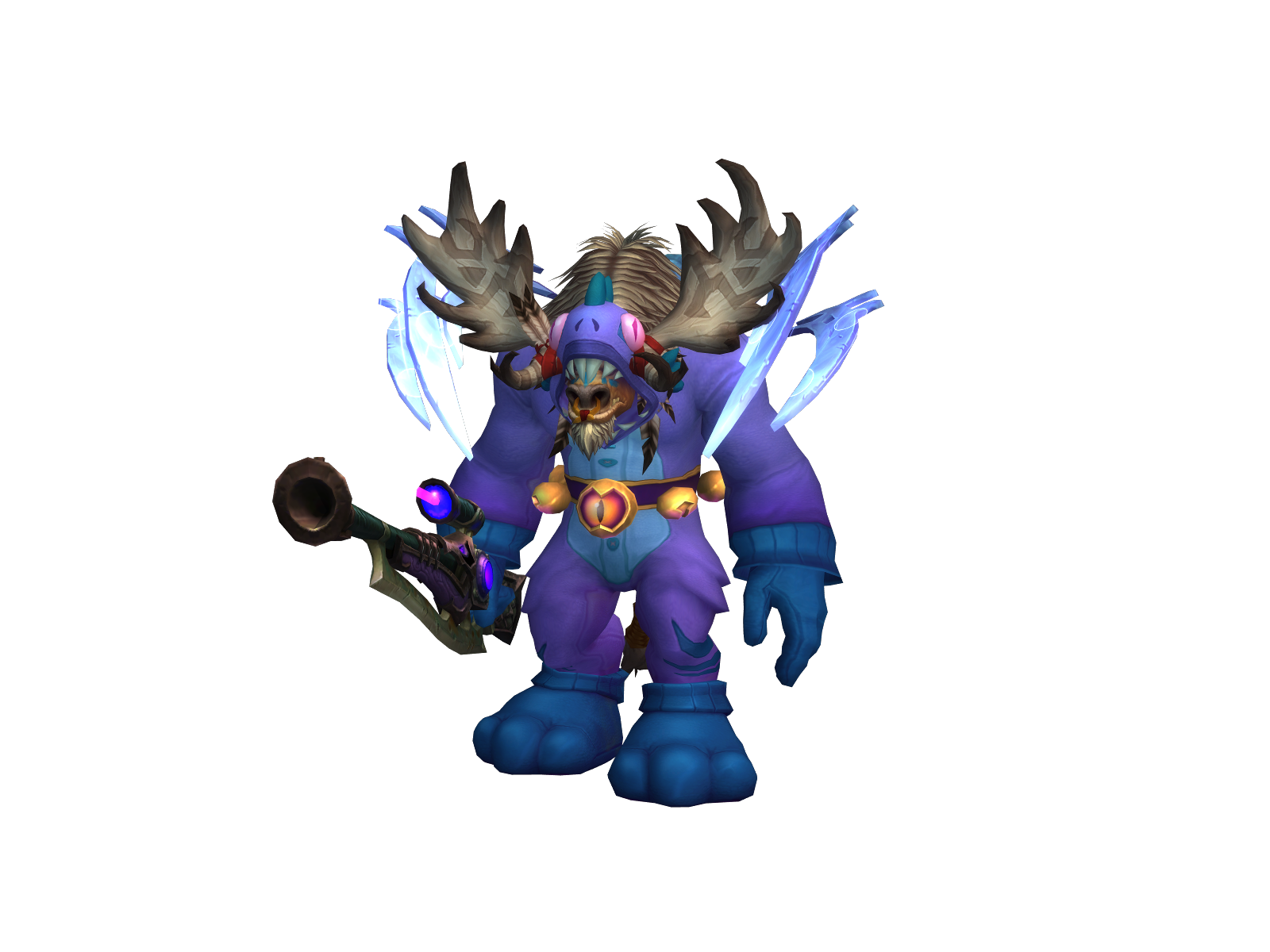 Benderder 3D character render