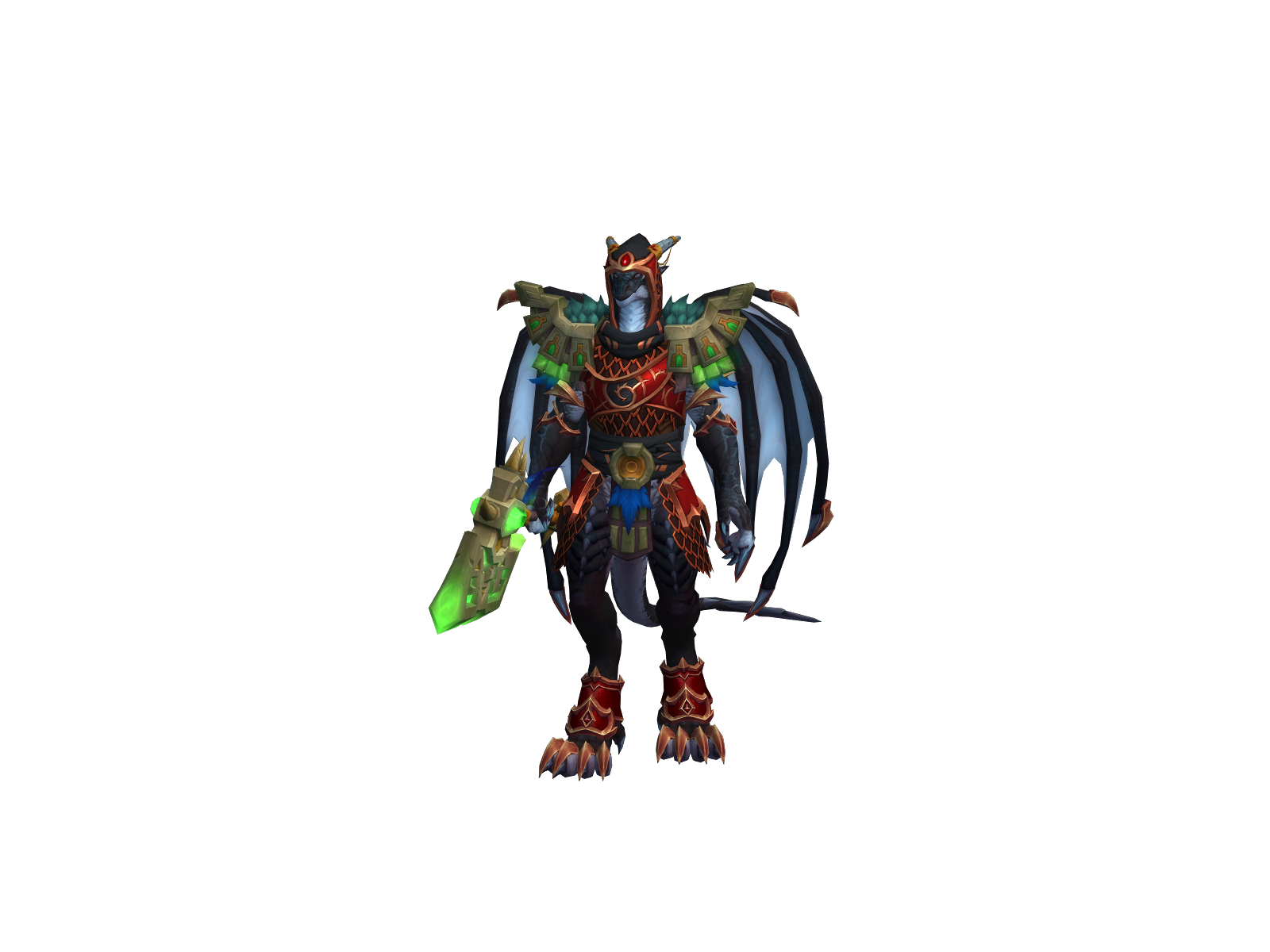 Mareaxes 3D character render