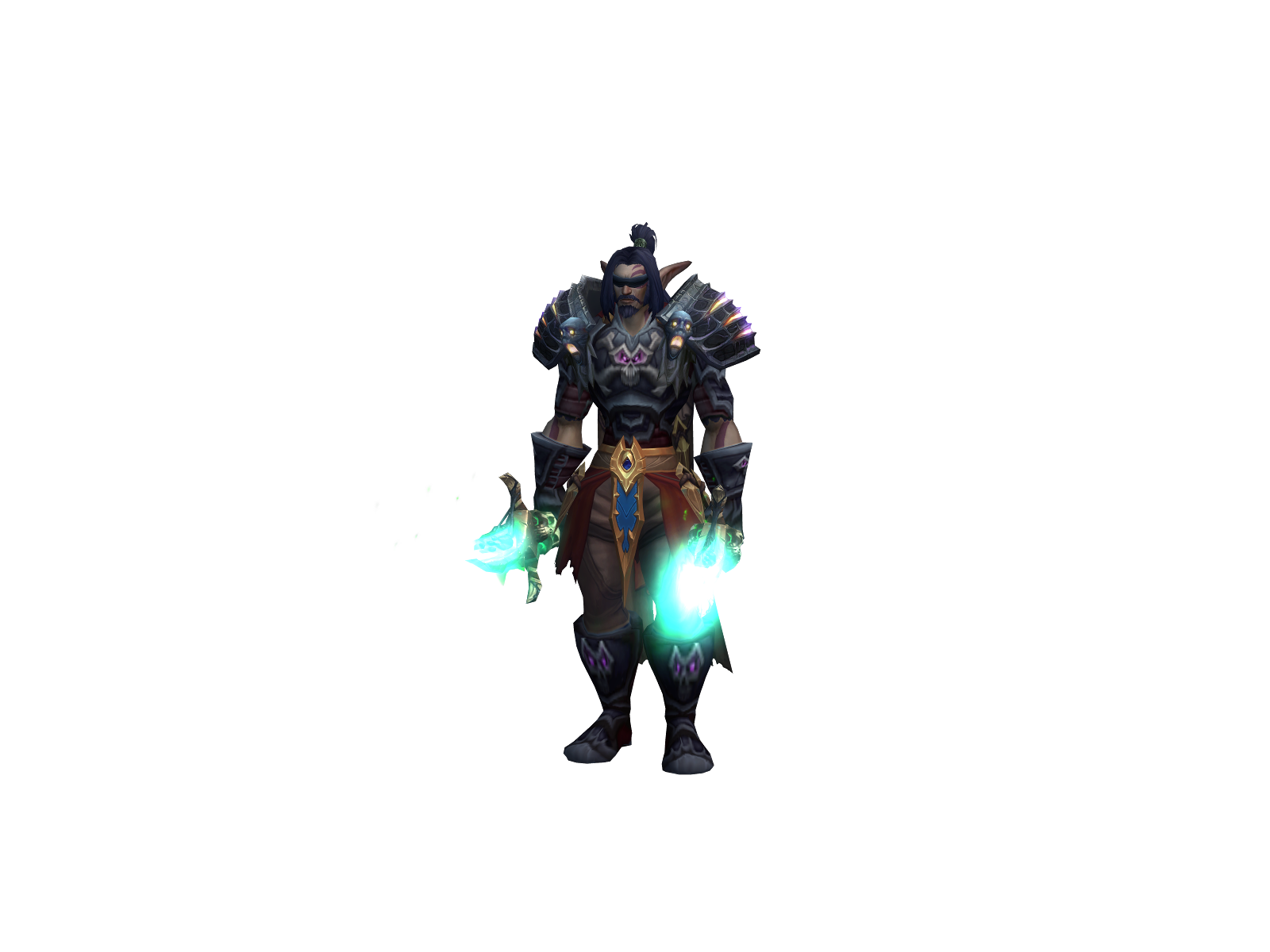 Papiloscopic 3D character render