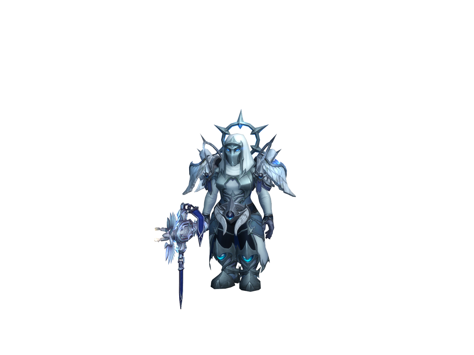 Hydrosp 3D character render