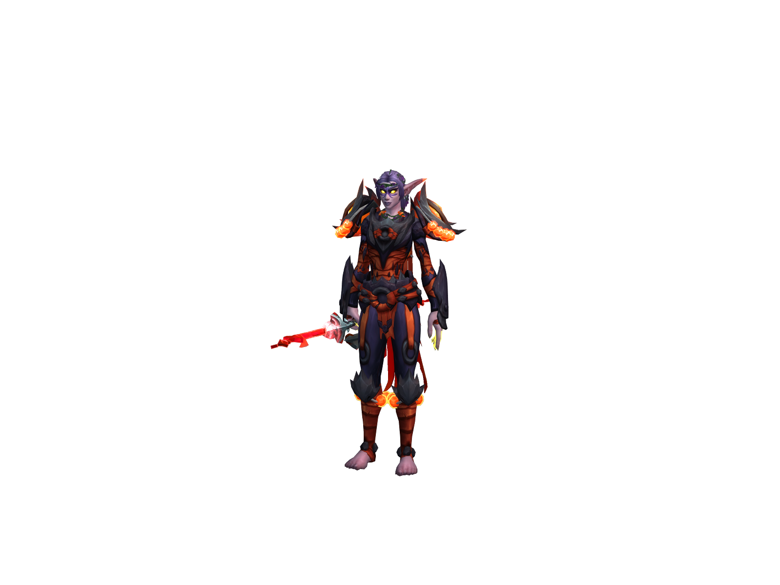 Fioria 3D character render
