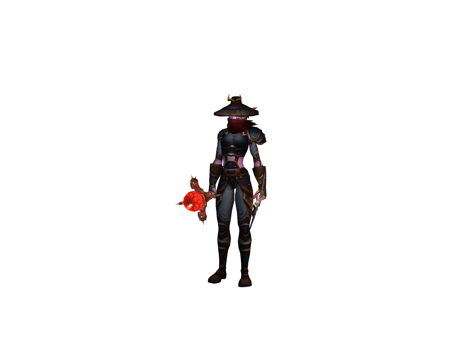 Zhenwu 3D character render