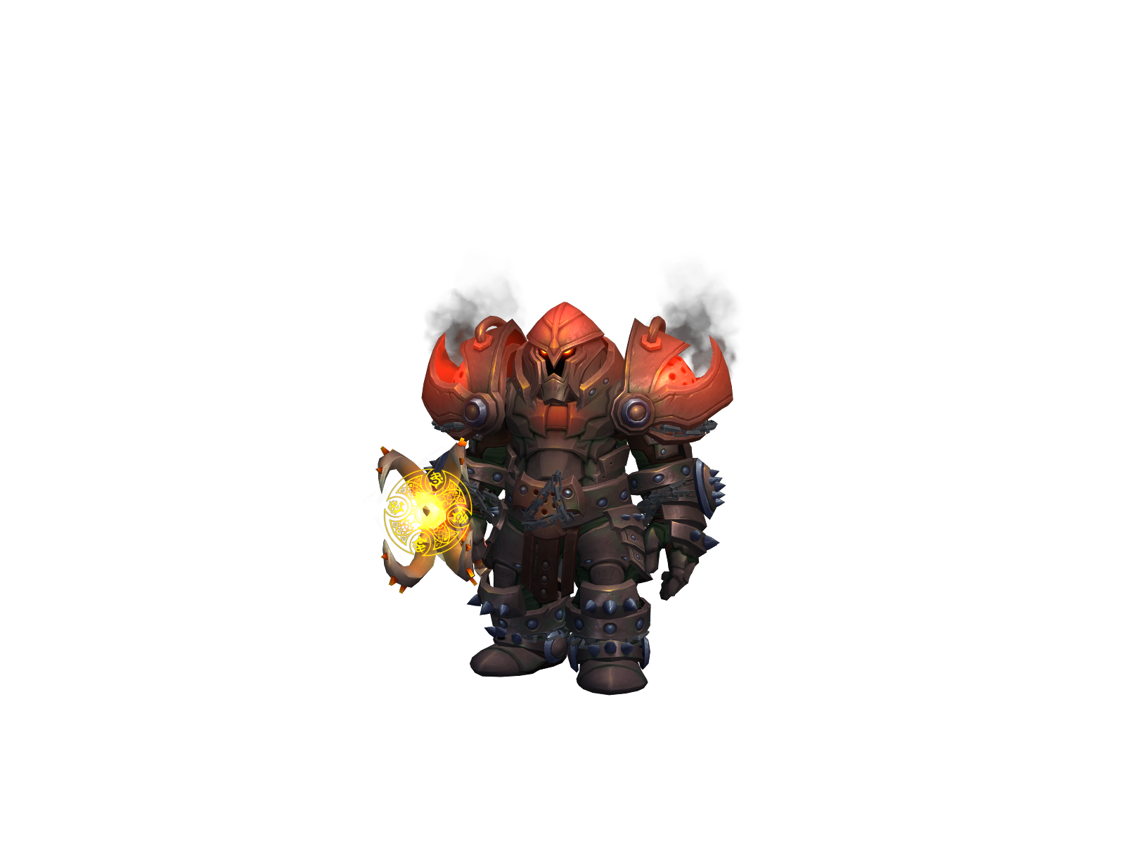 Bârq 3D character render