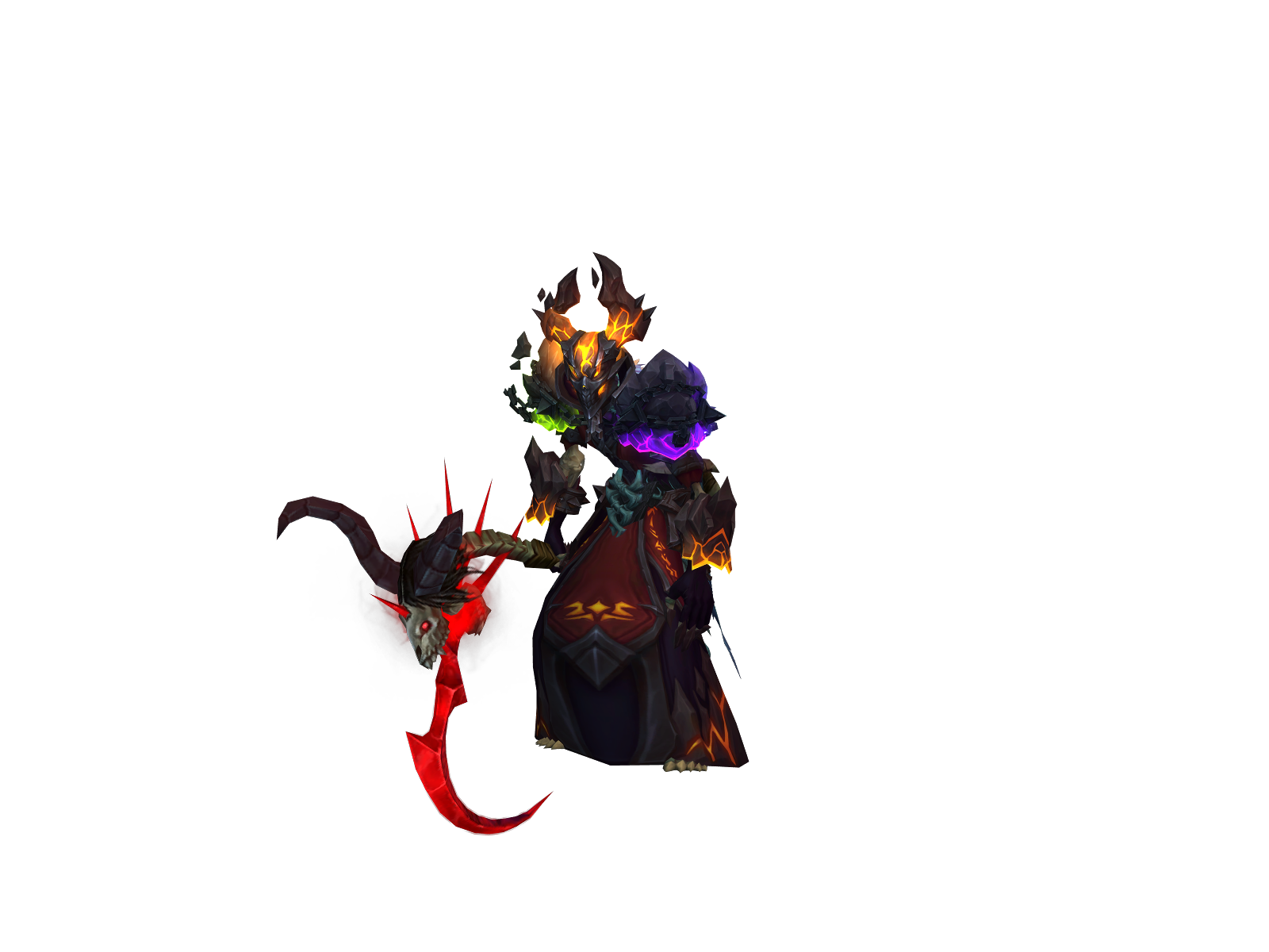 Dethiano 3D character render