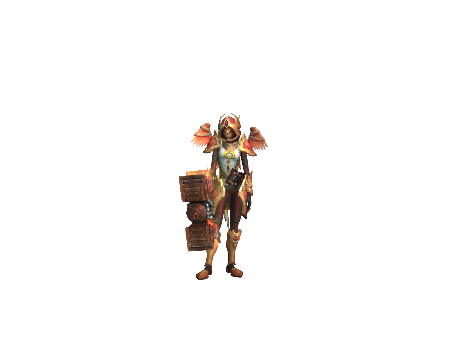 Ellerey 3D character render