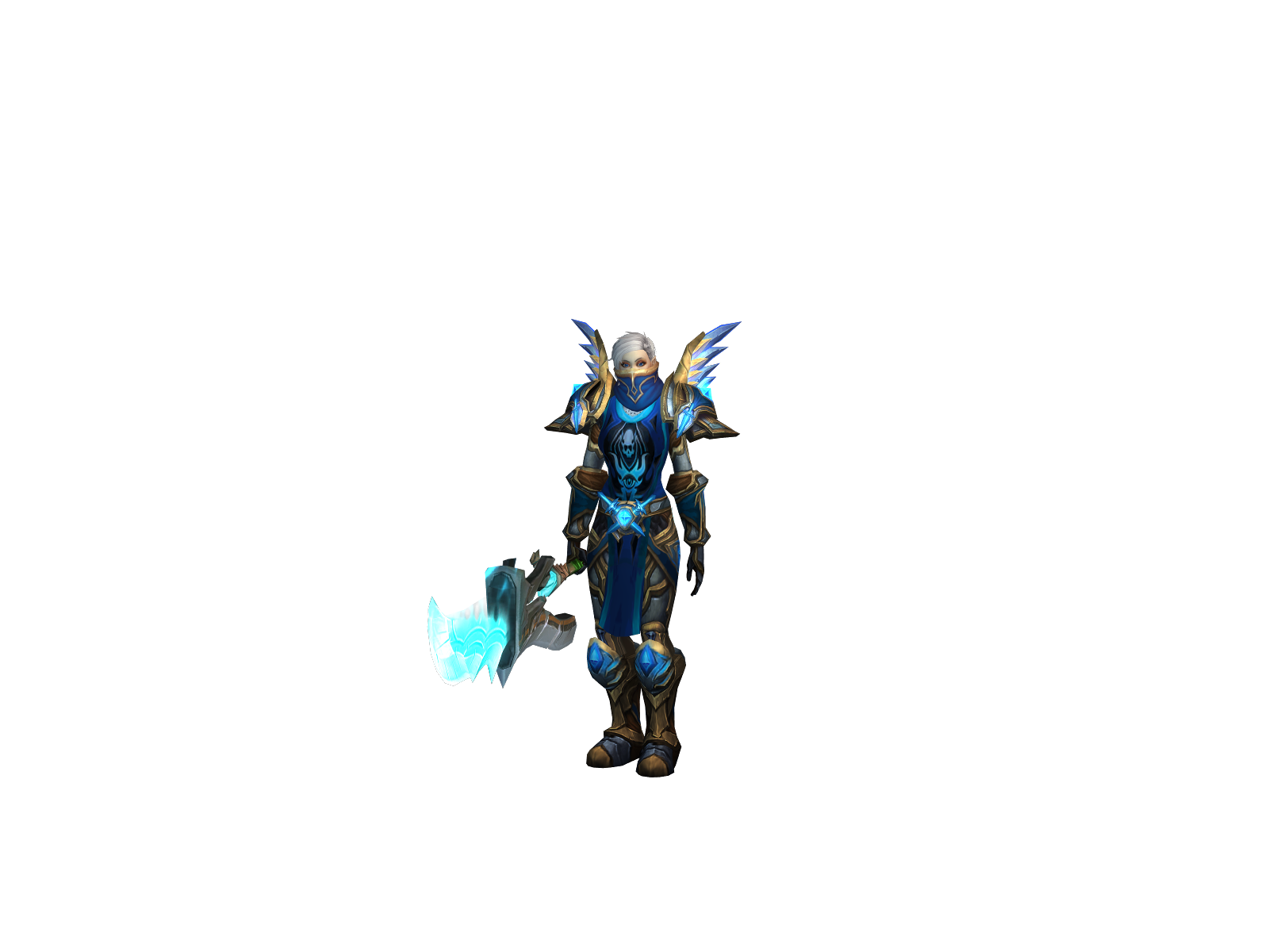 Lûdeus 3D character render