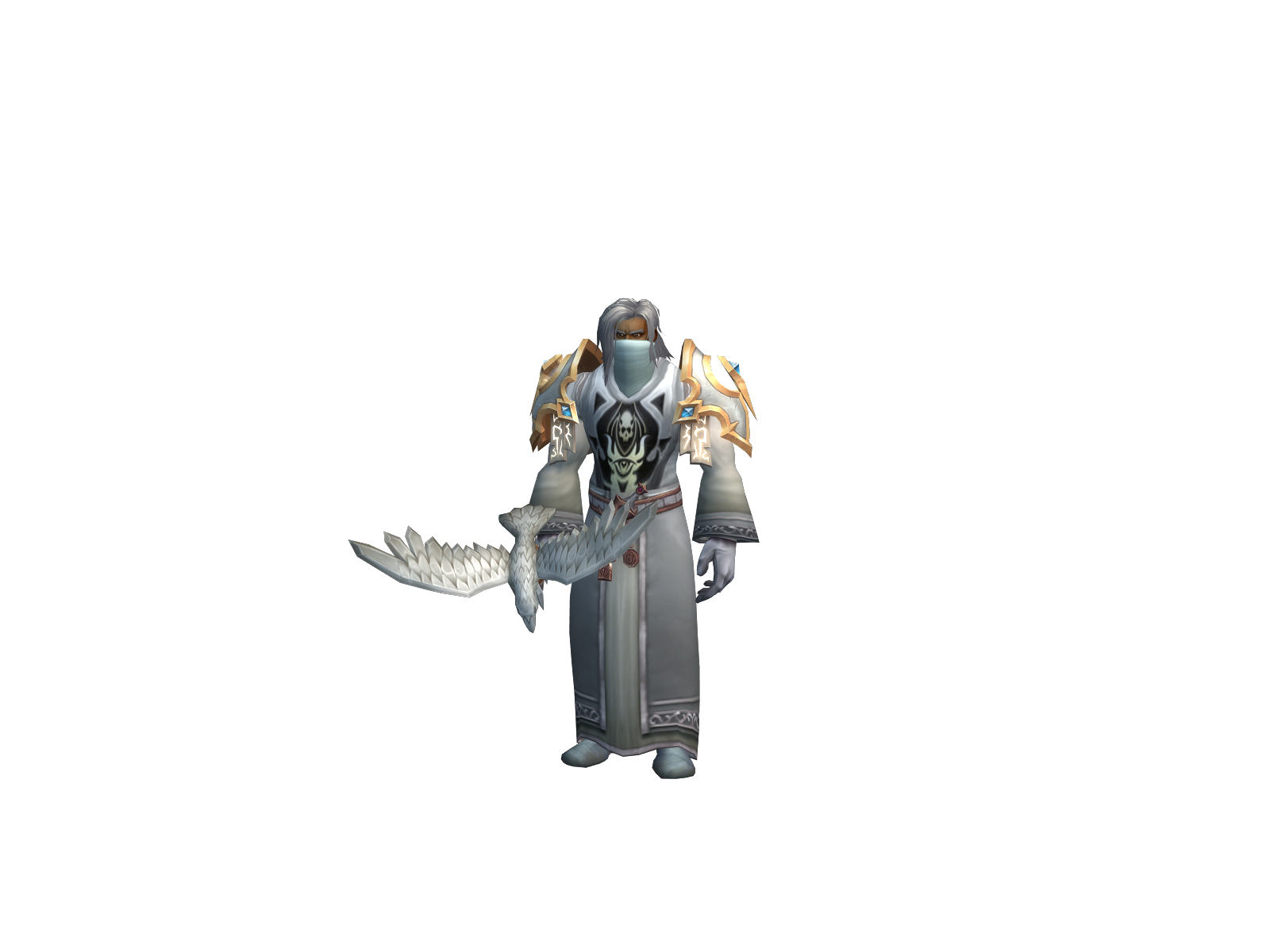 Lostmono 3D character render