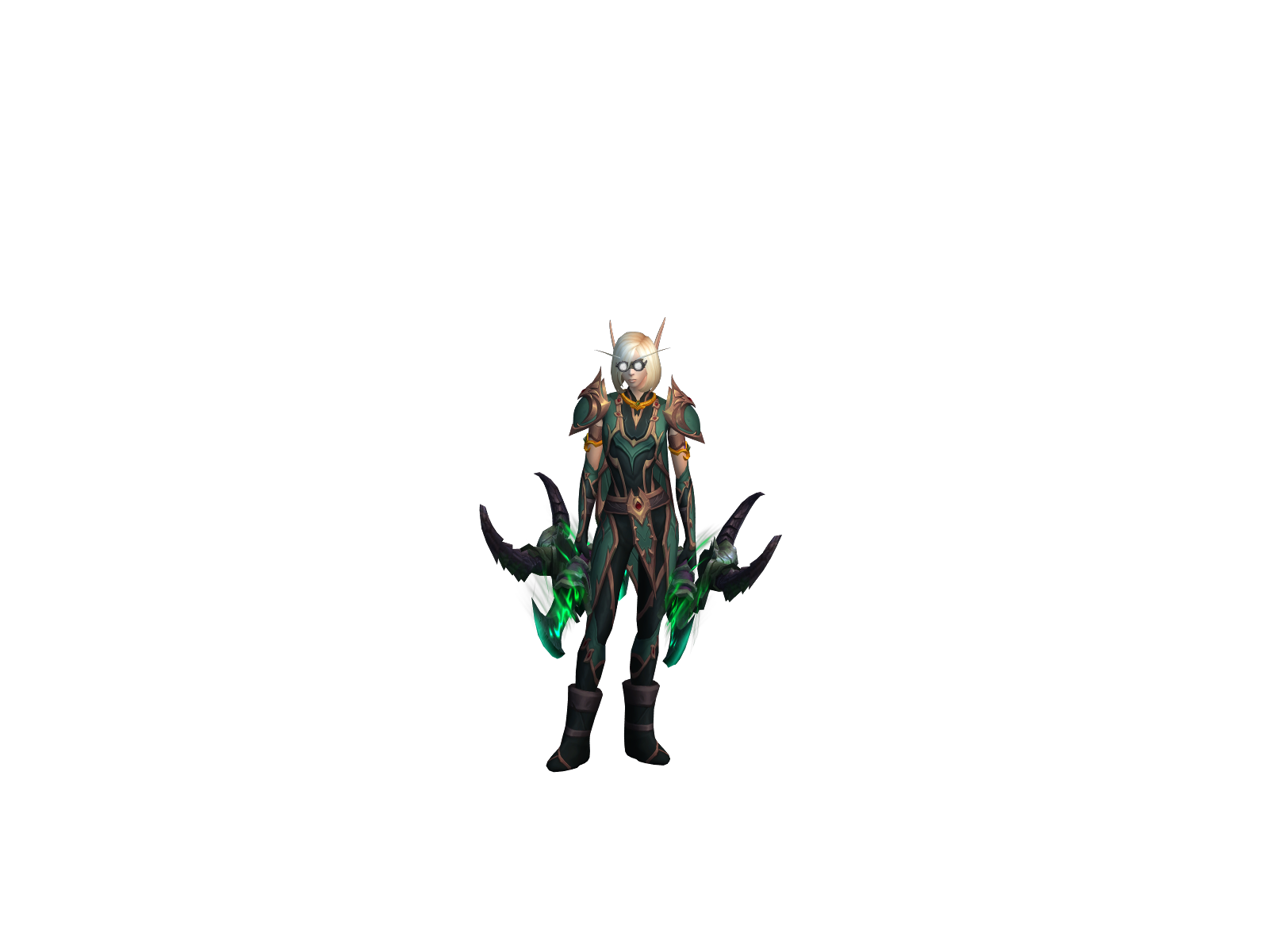 Shadowhusky 3D character render
