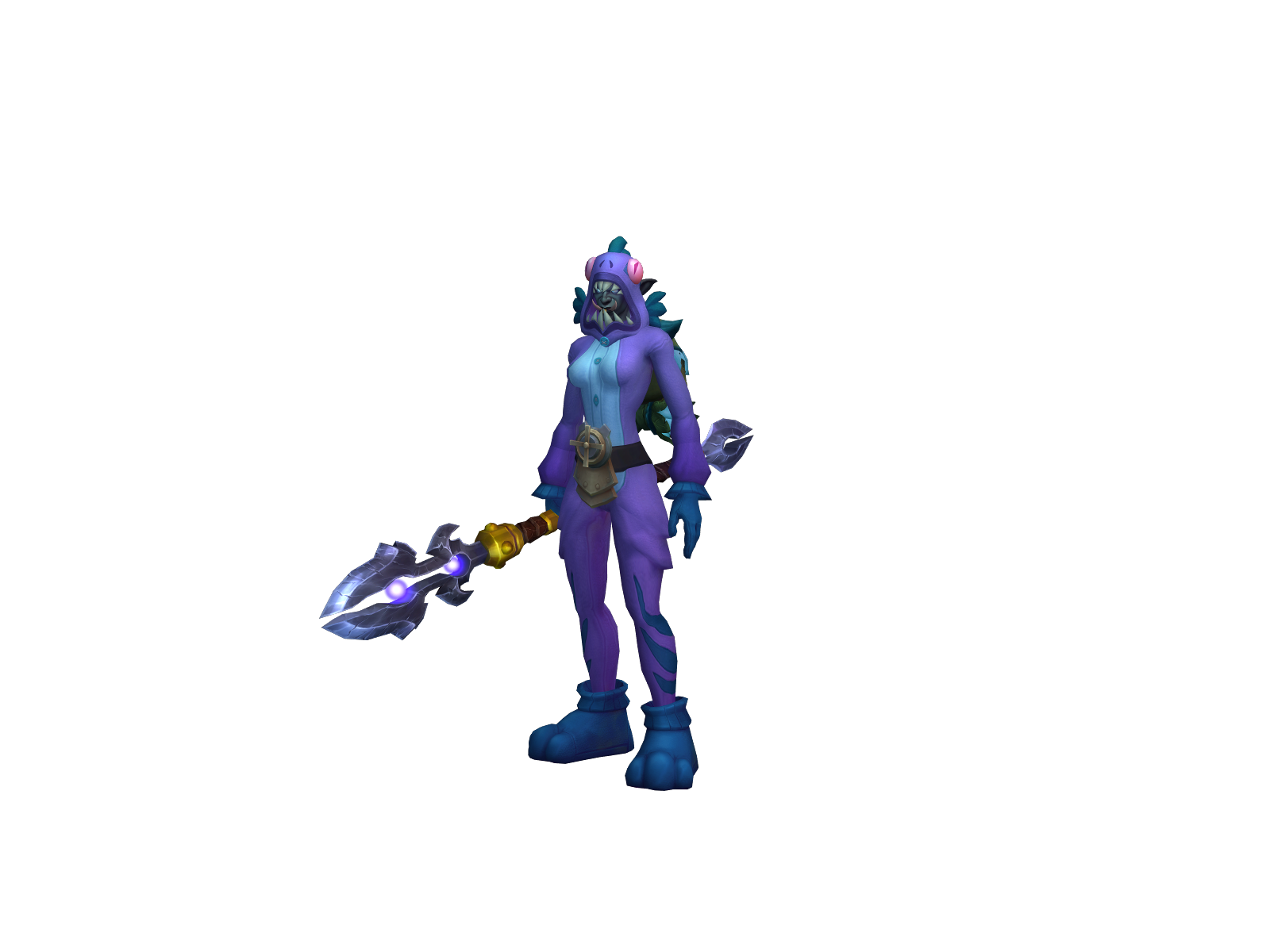 Numou 3D character render