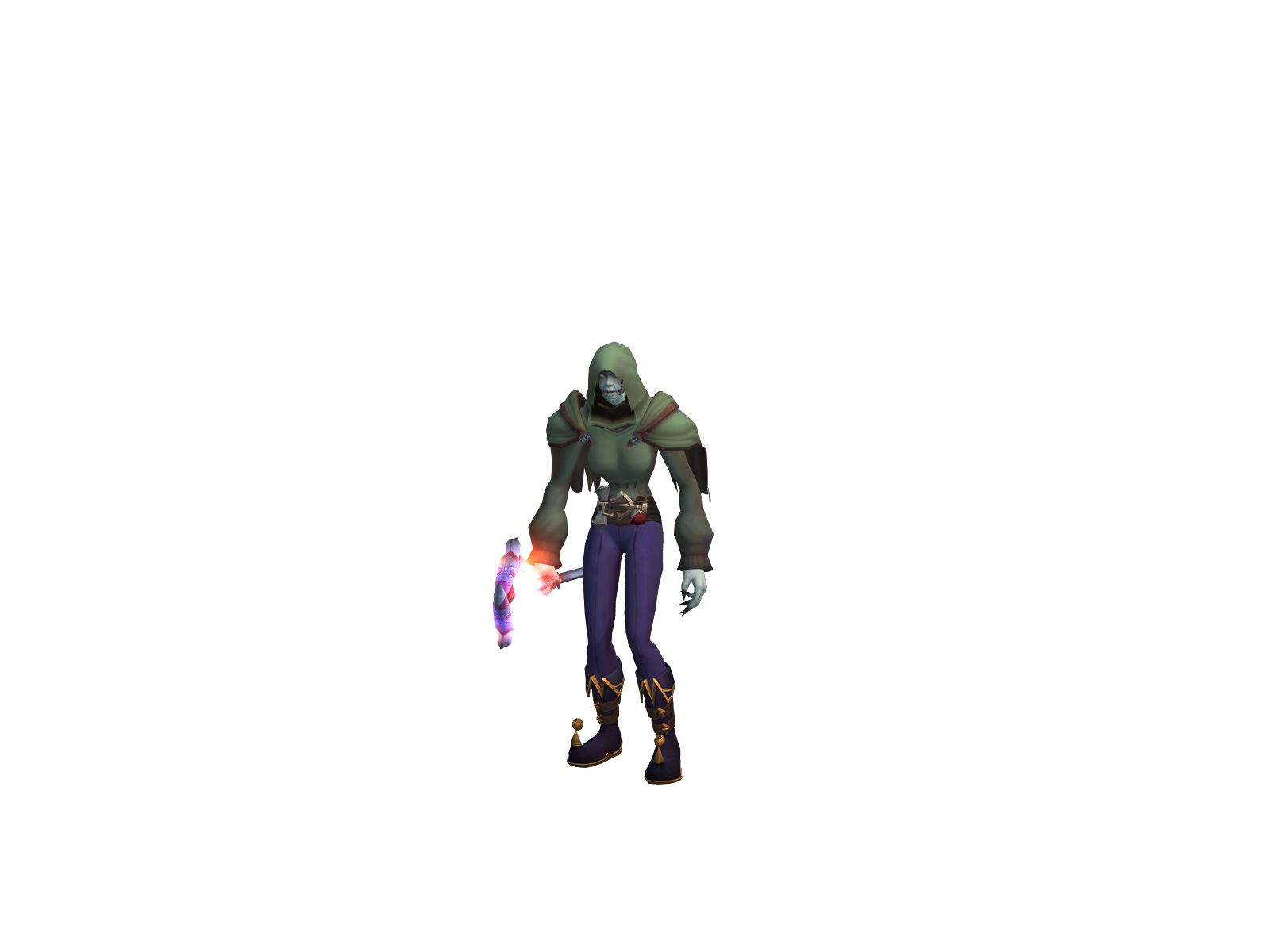 Uños 3D character render