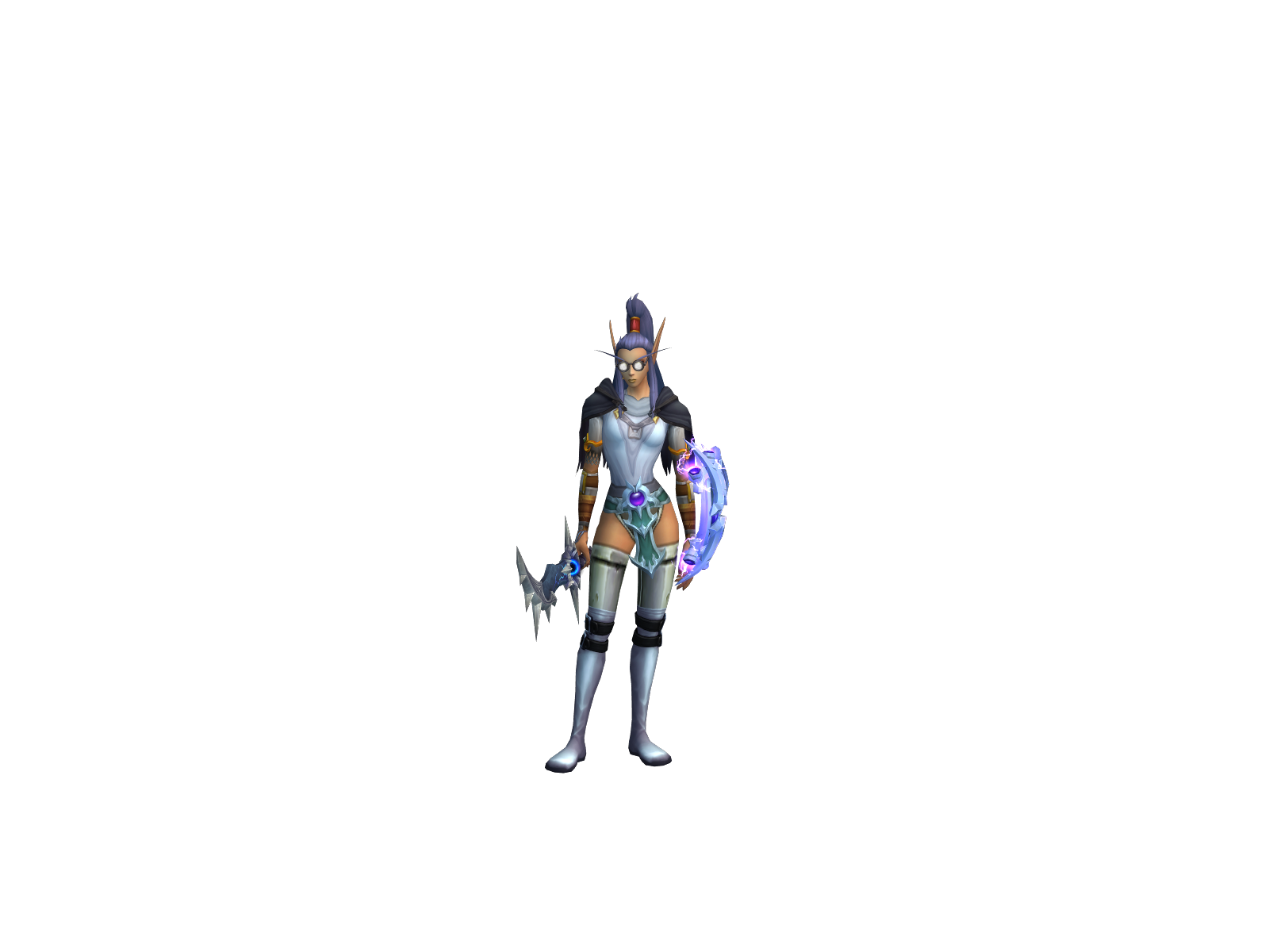 Kamoru 3D character render