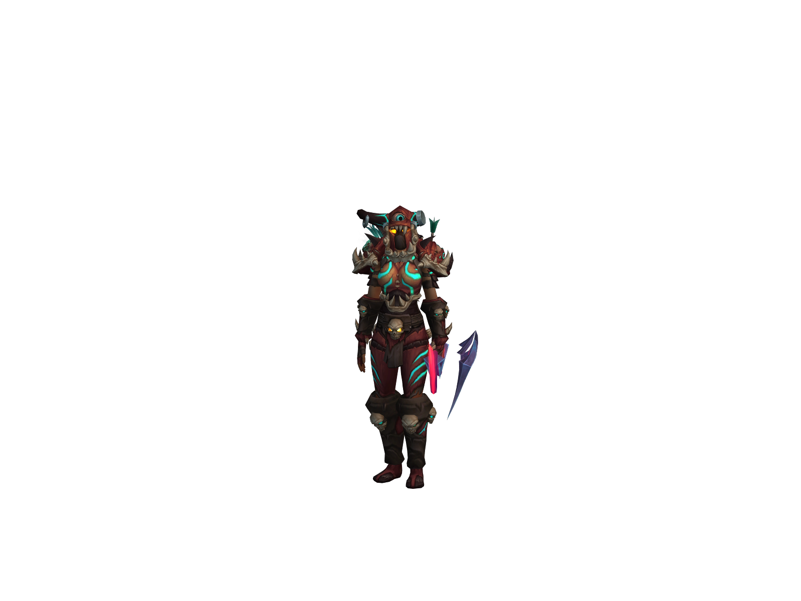 Fléchytv 3D character render