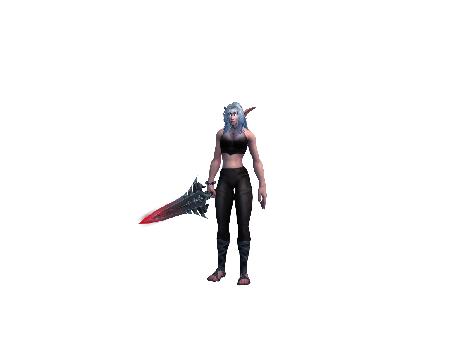 Zorokël 3D character render