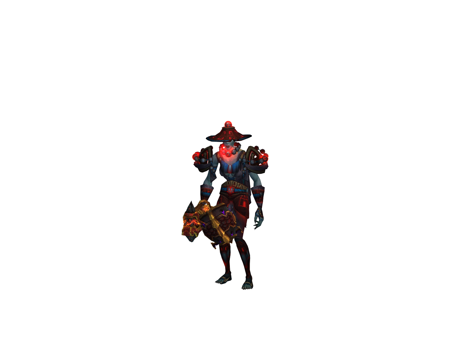 Kardinalfury 3D character render