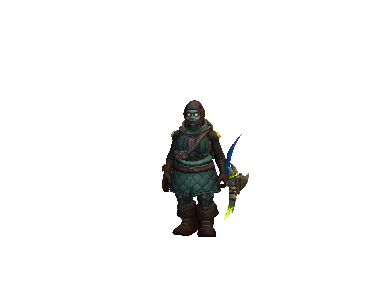 Jaboti 3D character render