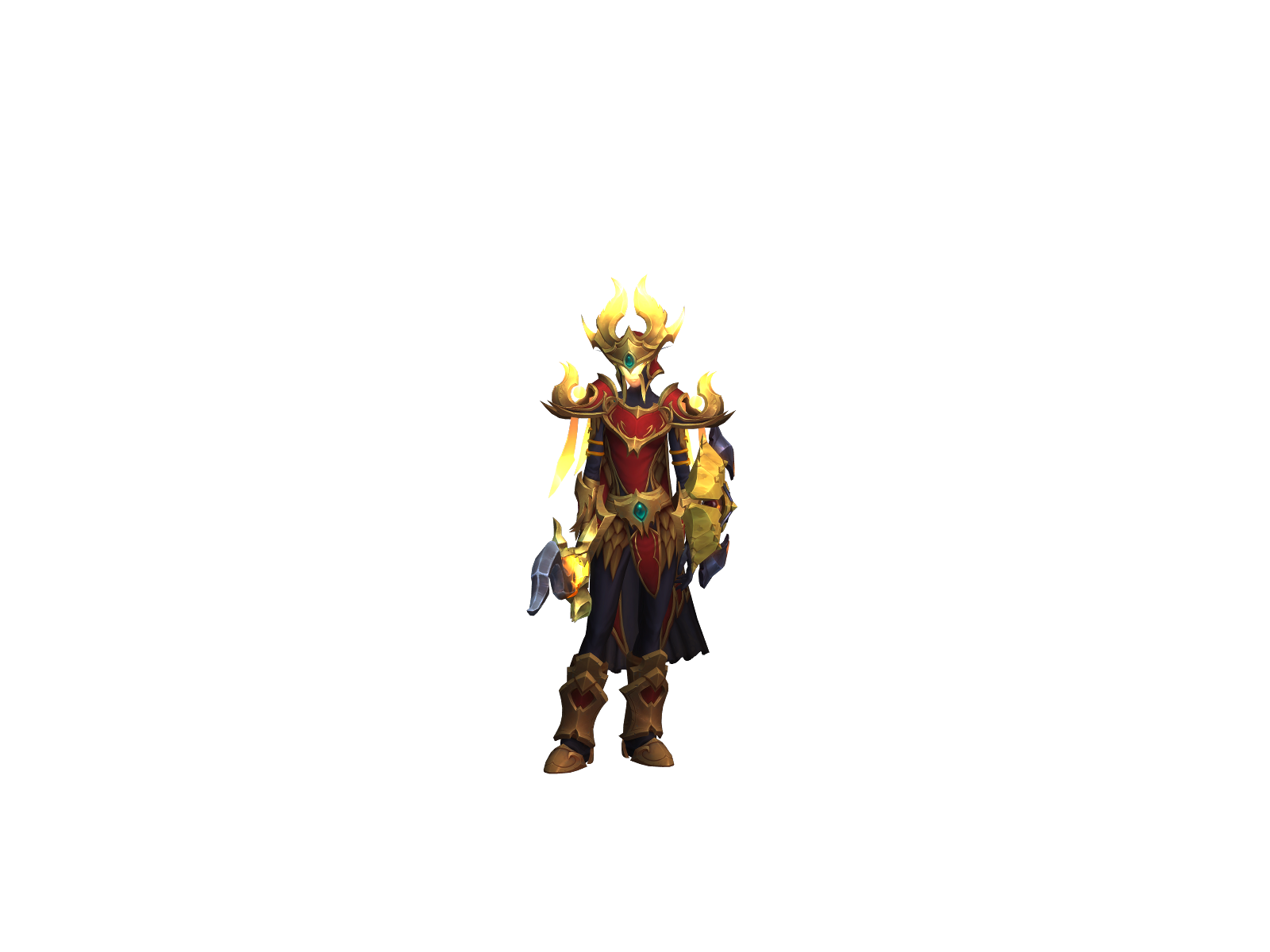Garadis 3D character render