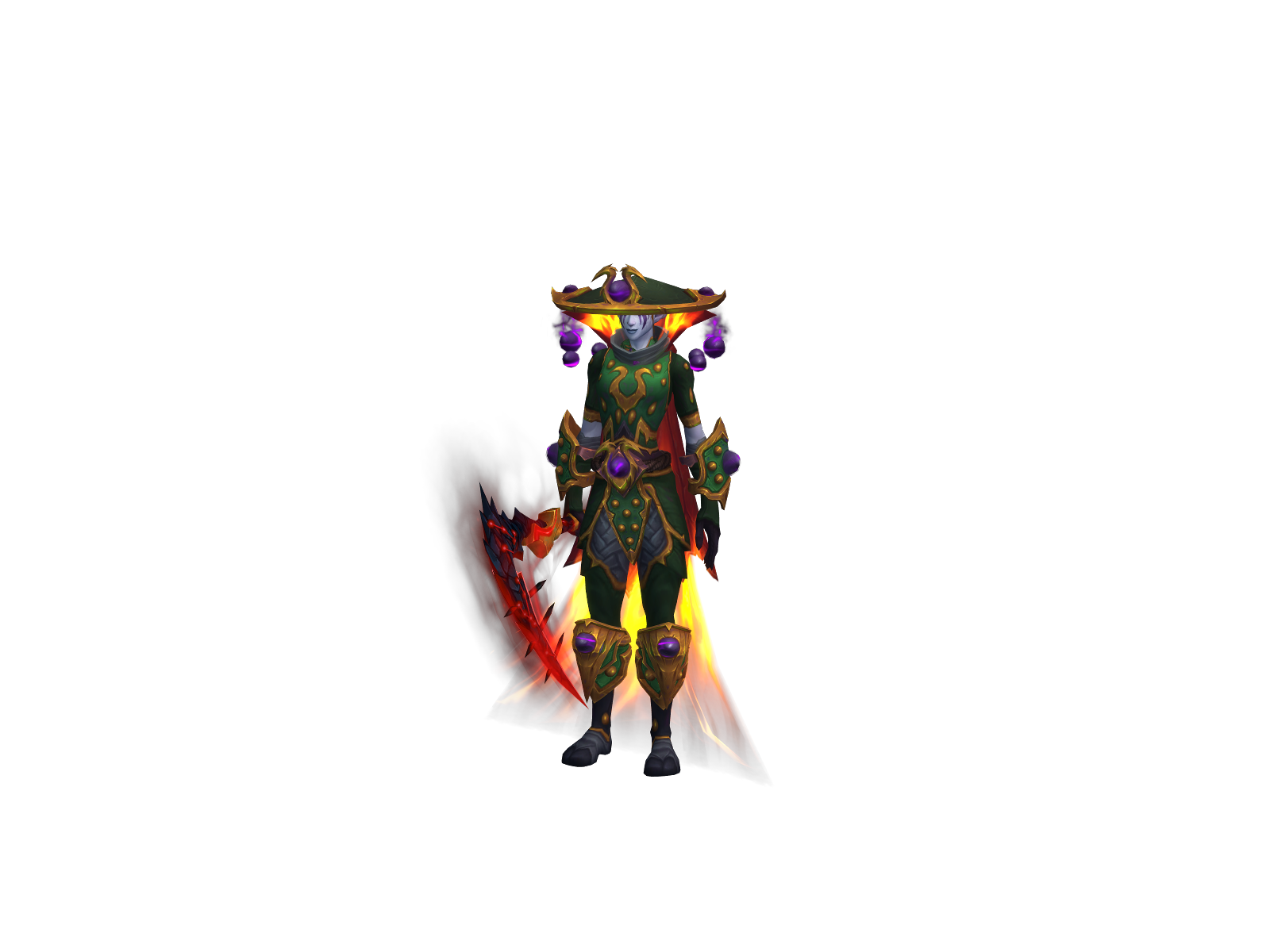 Ephemews 3D character render