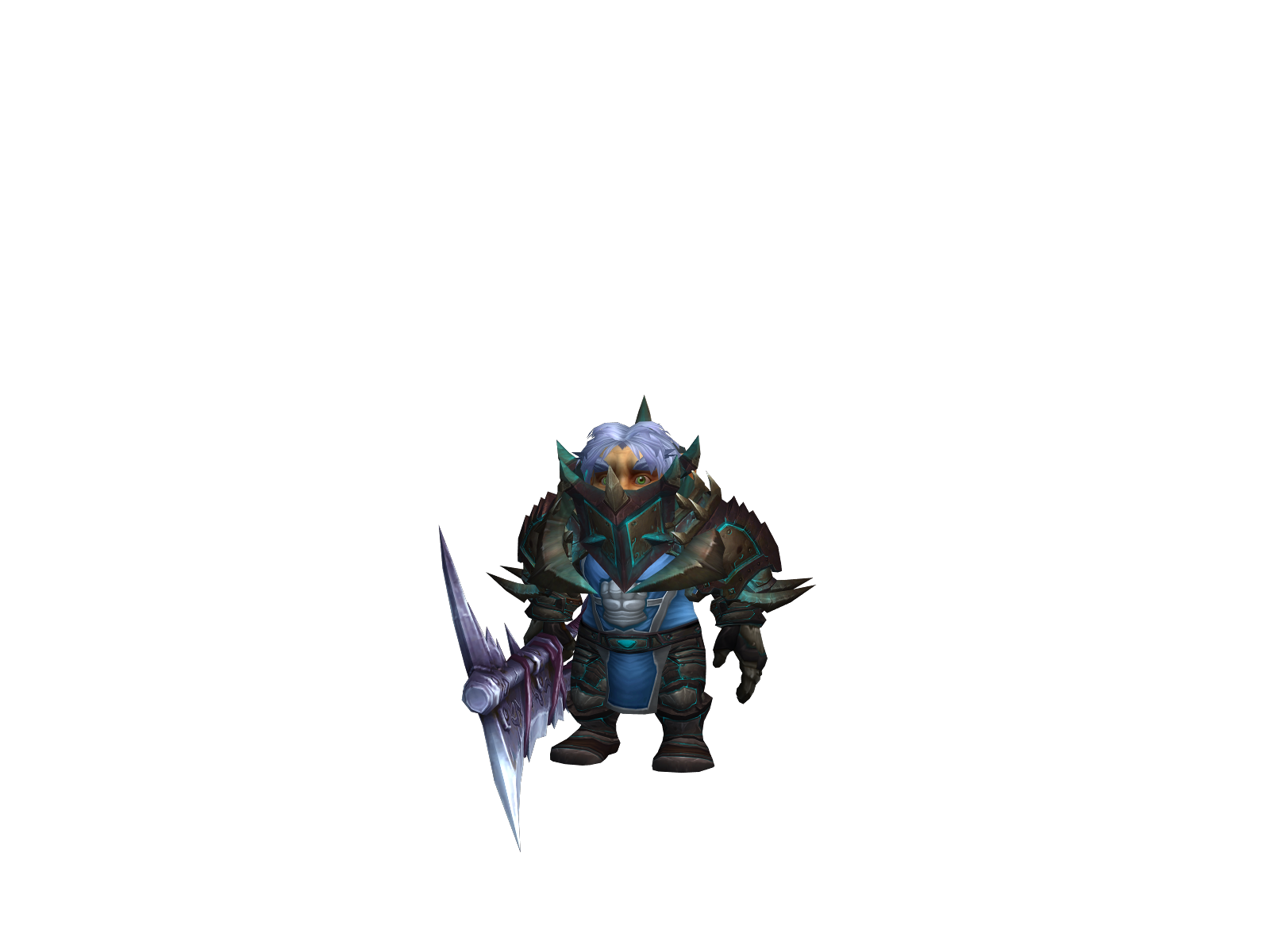 Ssjgnome 3D character render