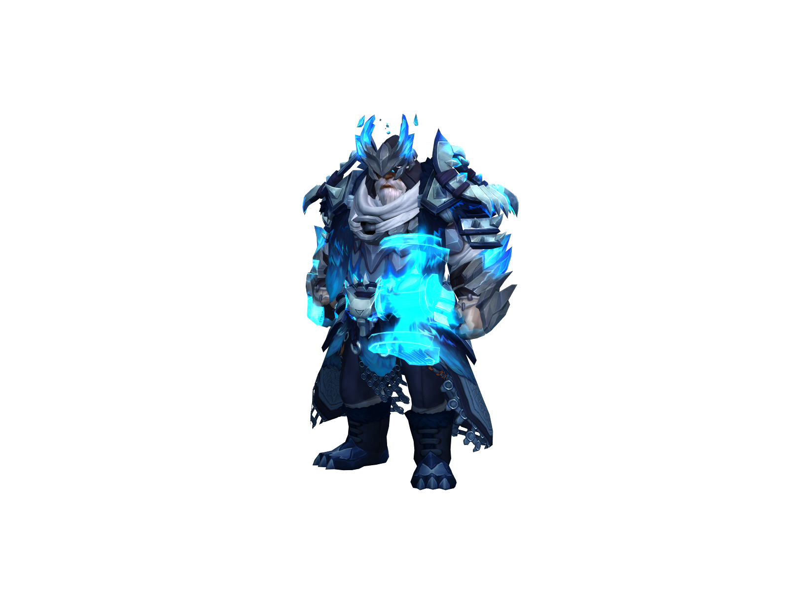 Bearlyhuskie 3D character render