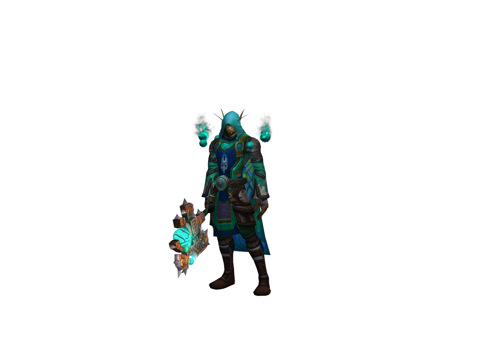 Uhsiah 3D character render
