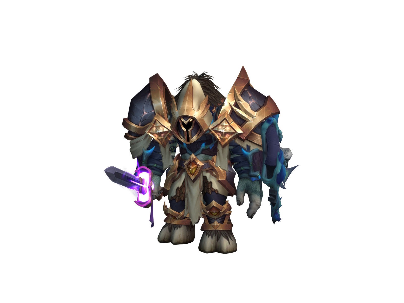 Nyxshock 3D character render