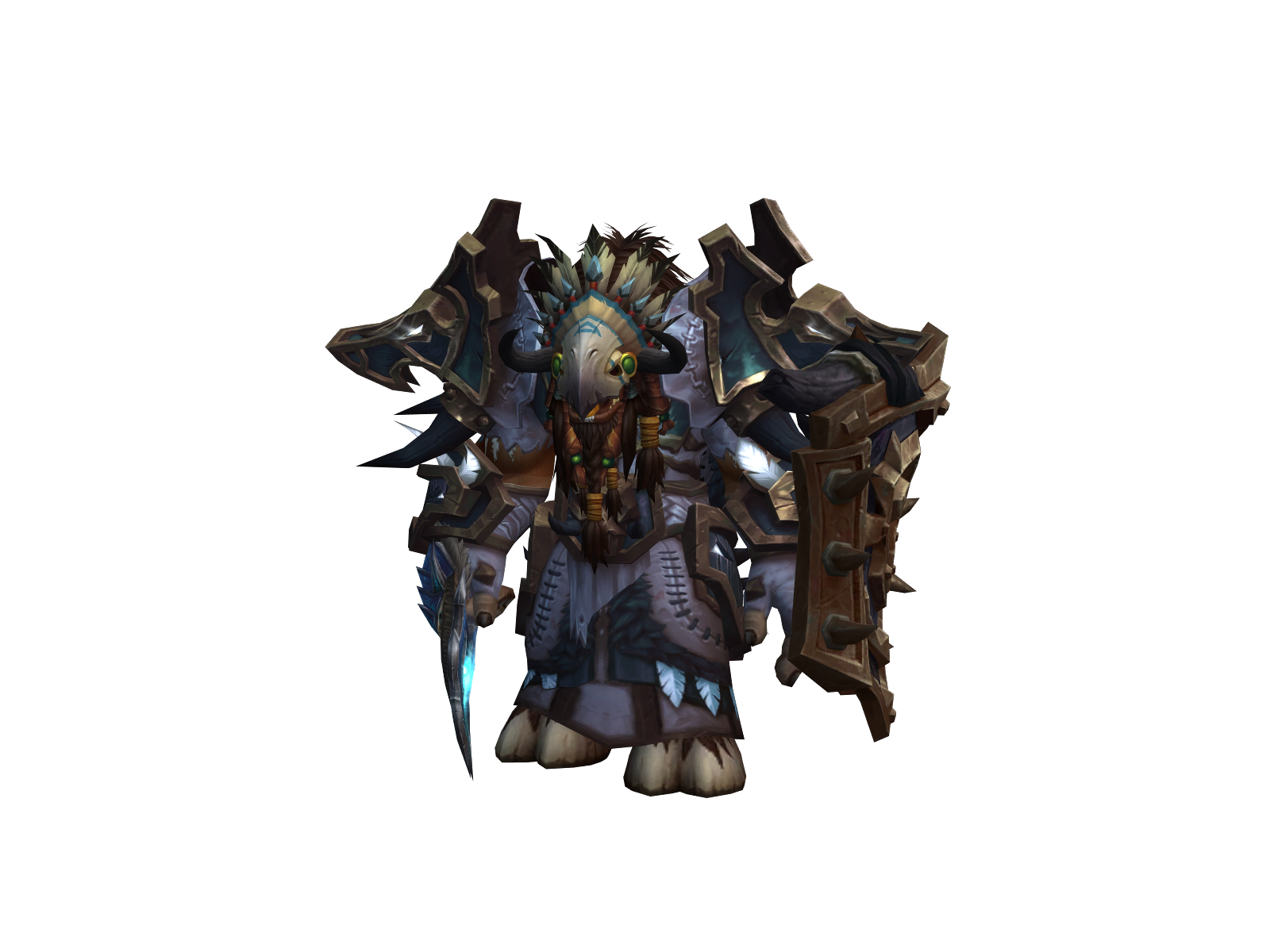 Turukmokto 3D character render
