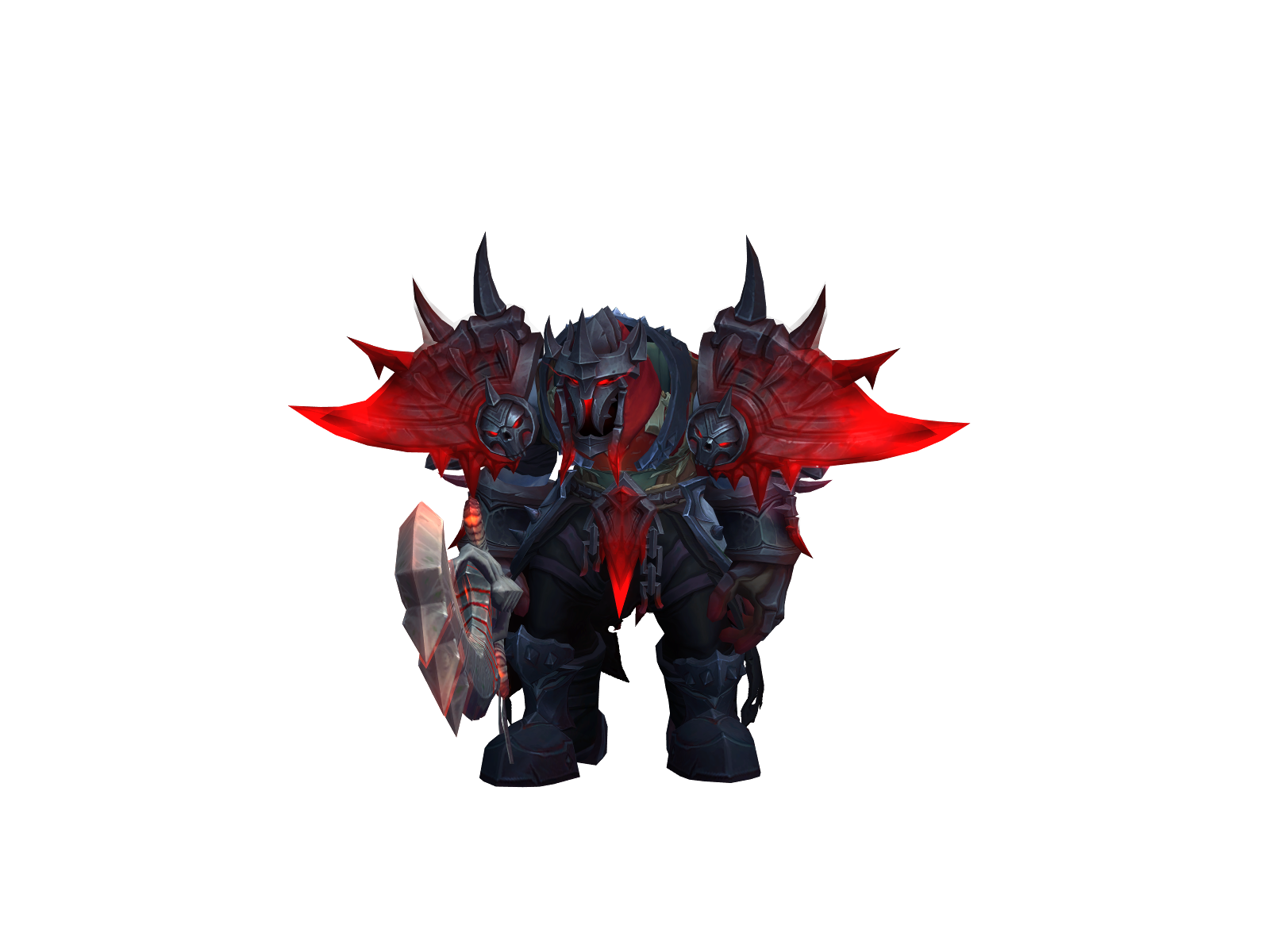 Brokenaddons 3D character render