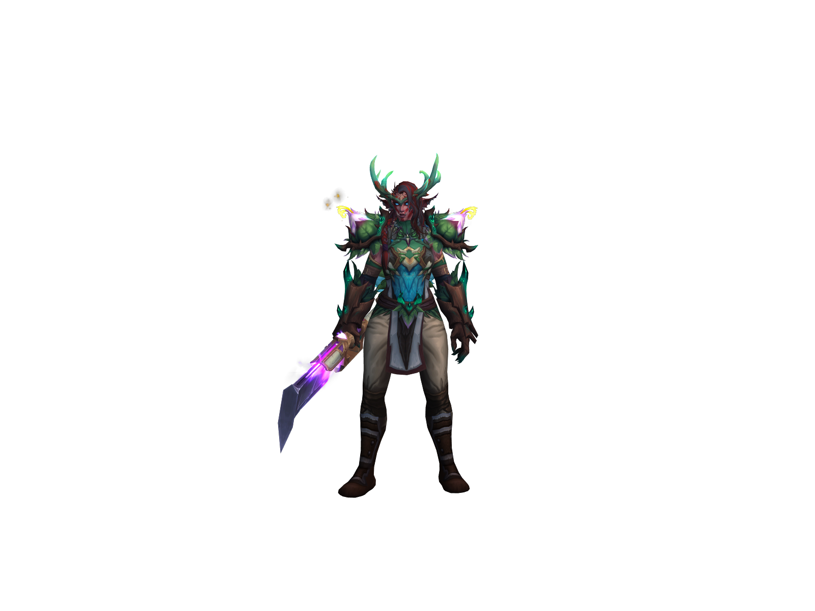Iyaehna 3D character render