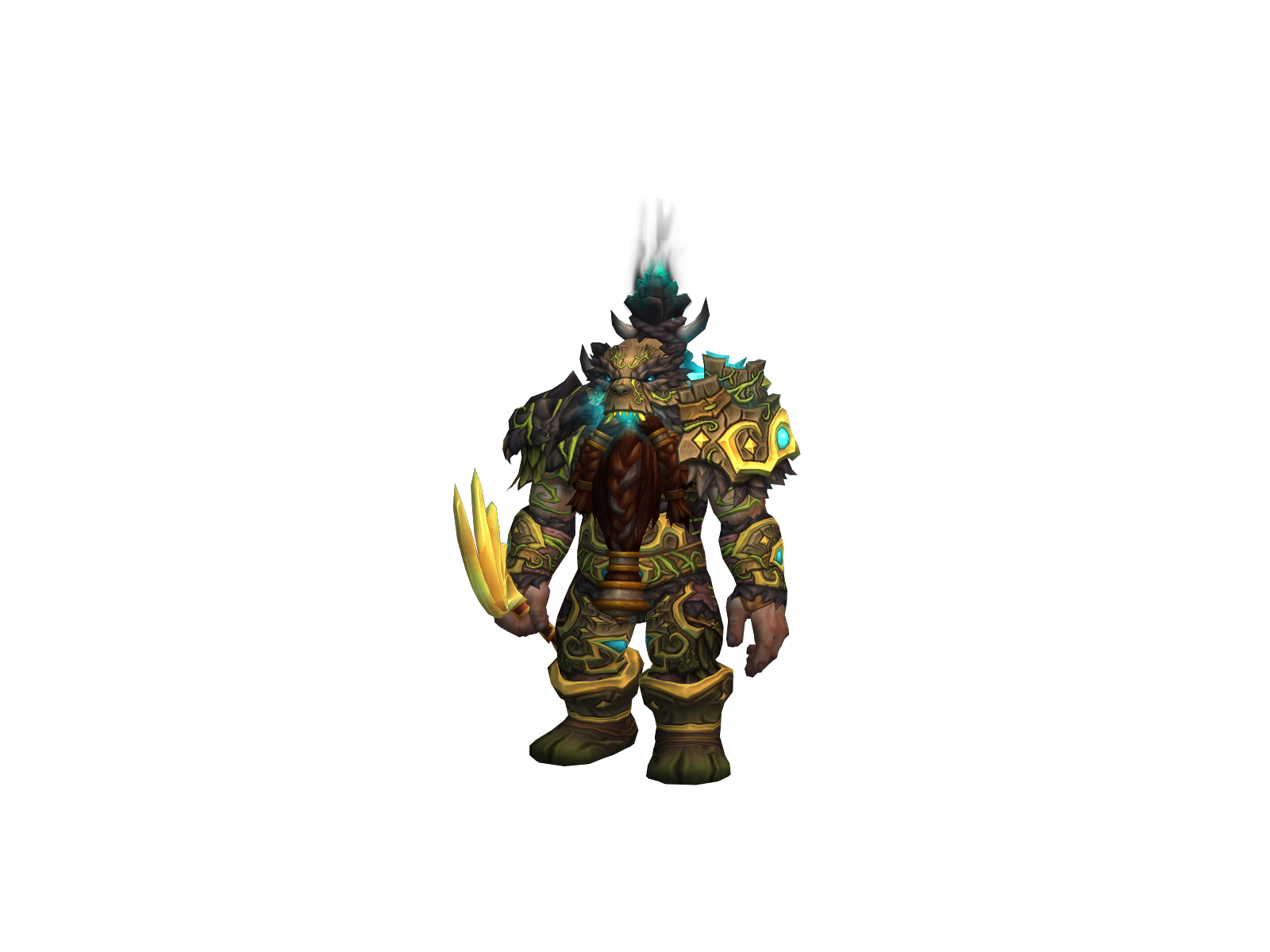 Villipunch 3D character render