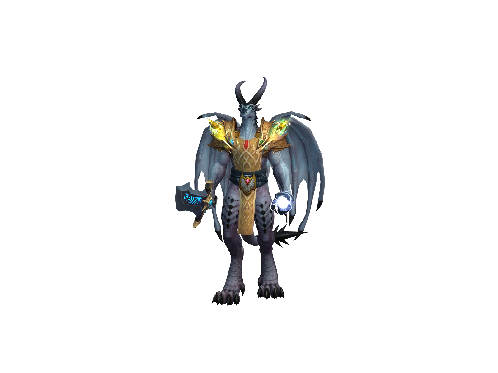 Taloka 3D character render