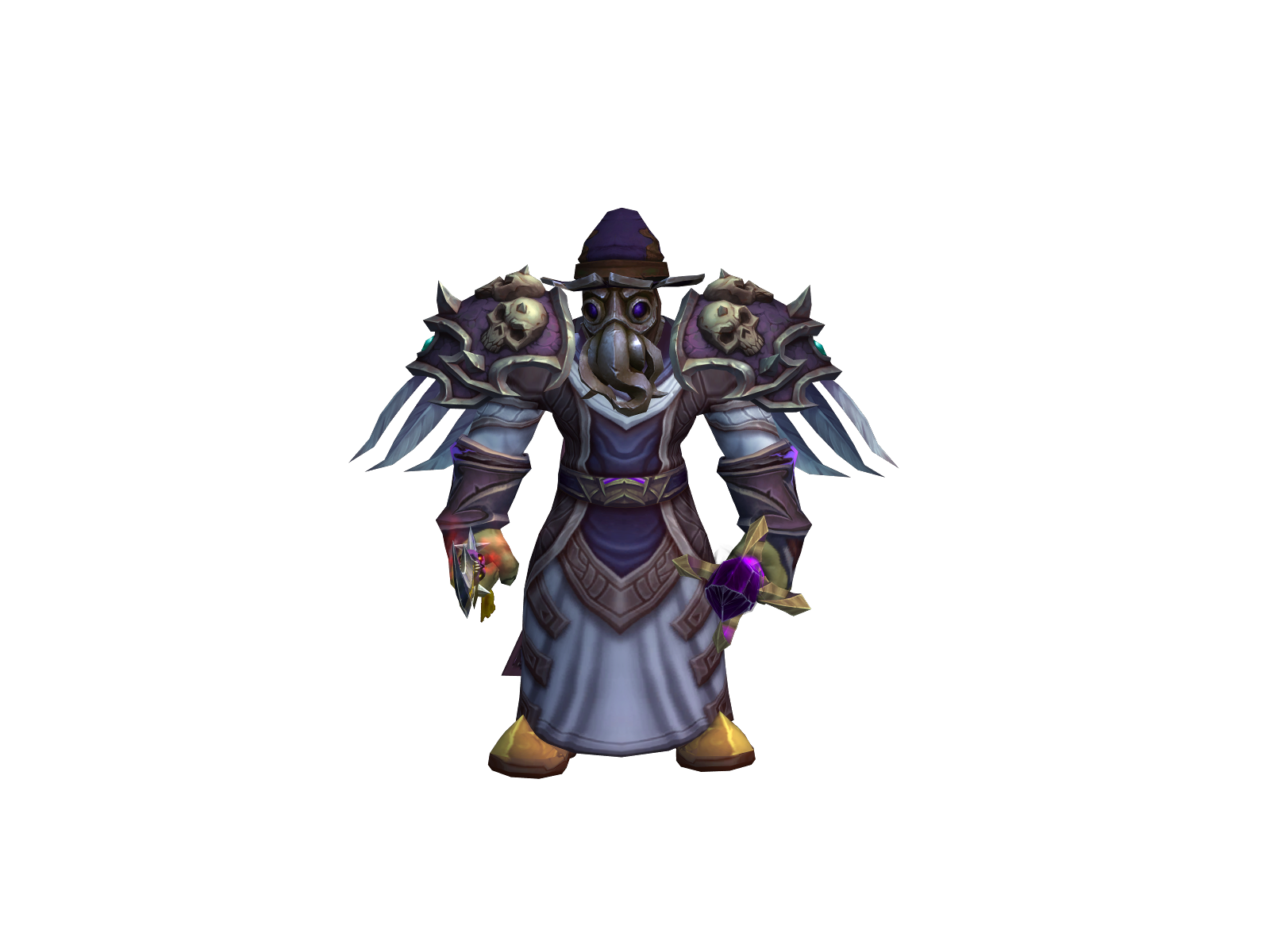 Efortyhands 3D character render