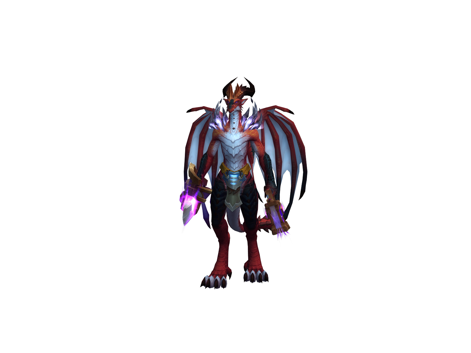 Healazilla 3D character render