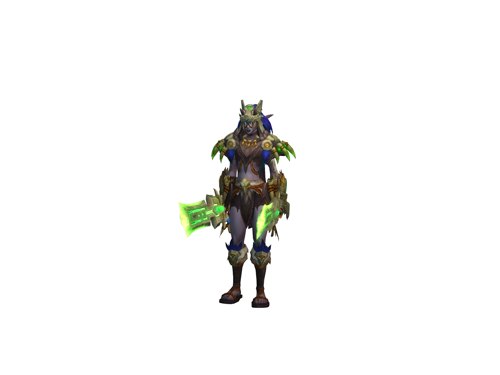 Blinkard 3D character render