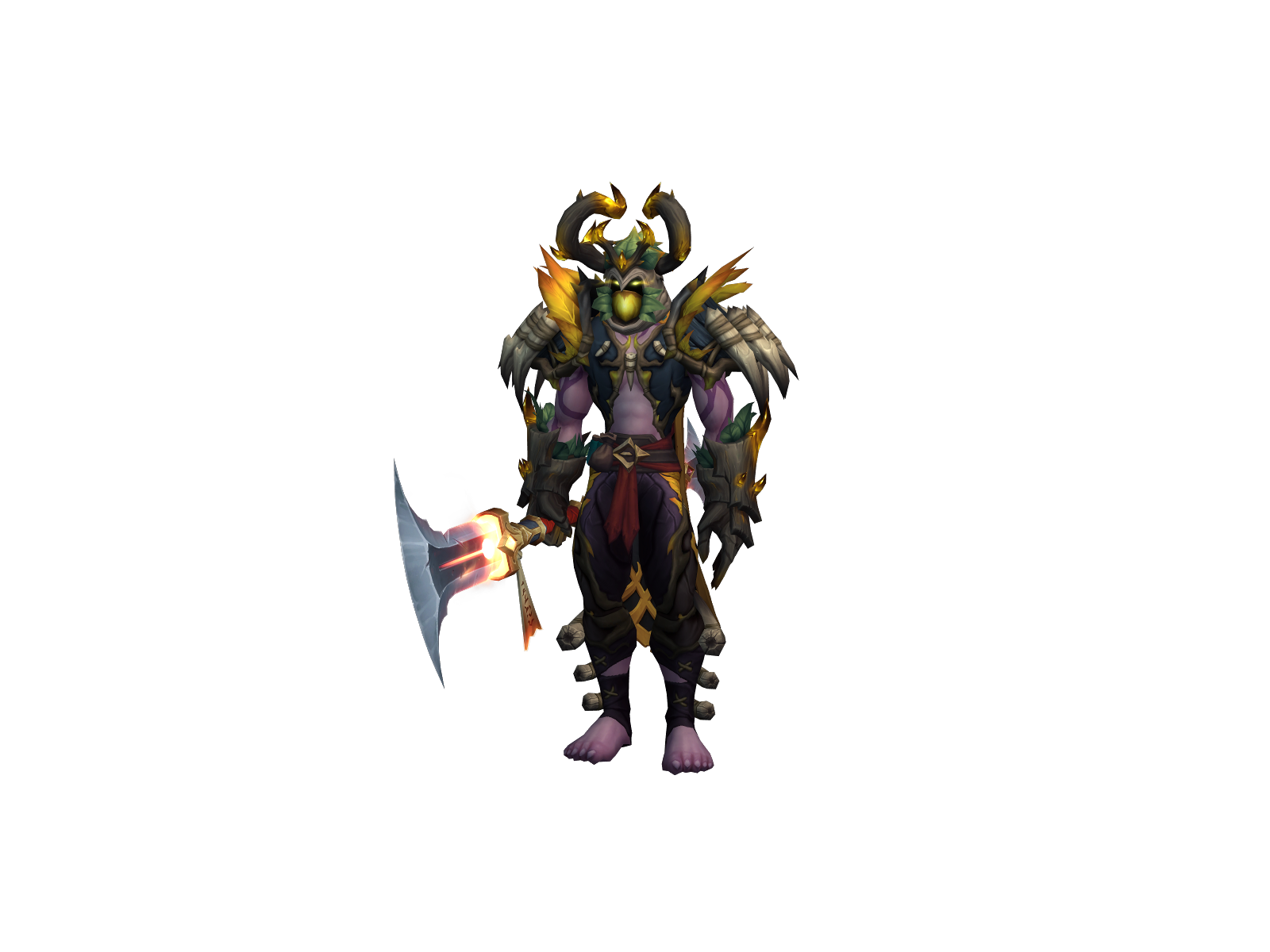 Visll 3D character render