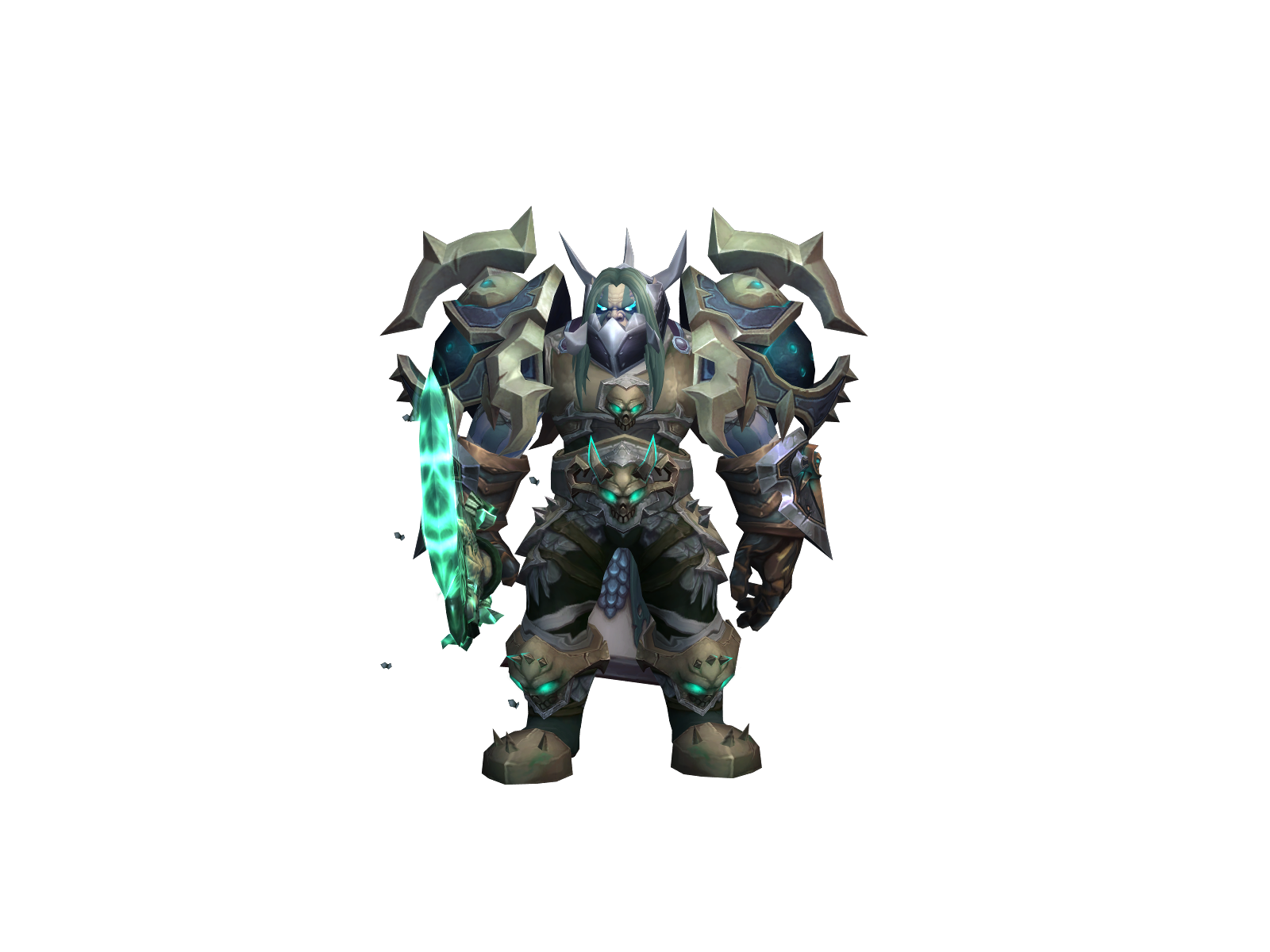 Maleuche 3D character render