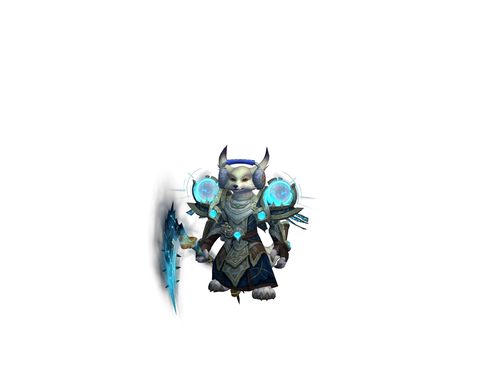 Blinktail 3D character render