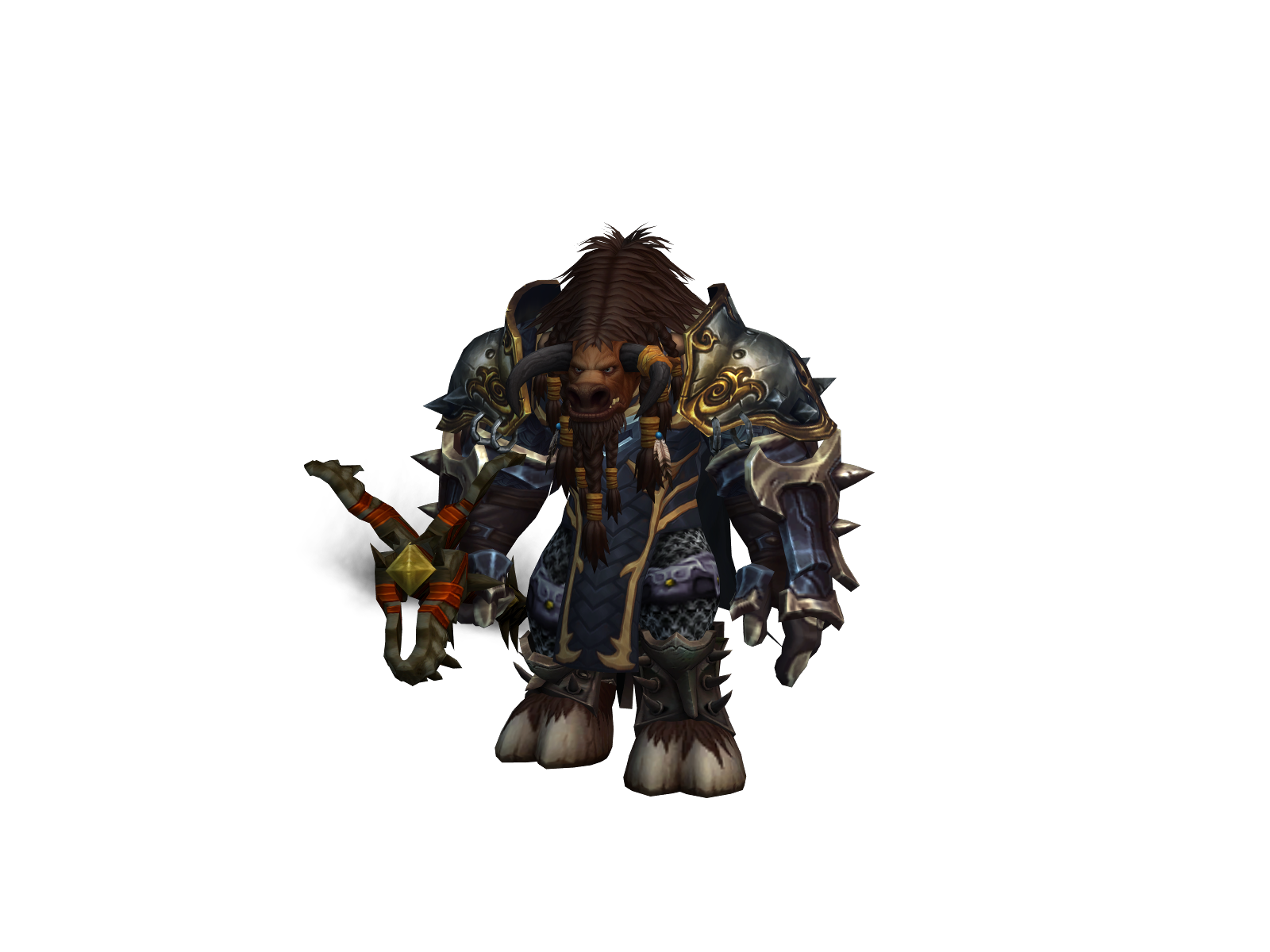 Gathnah 3D character render