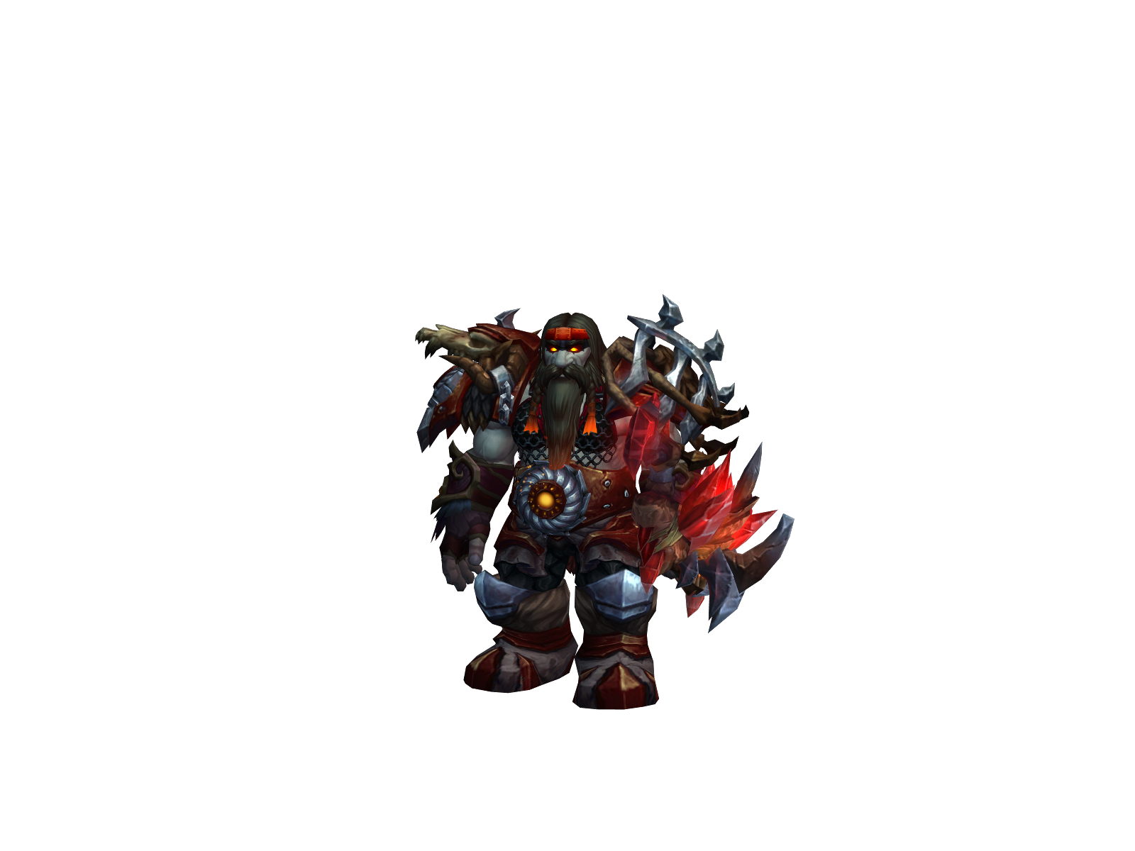Ocromiun 3D character render