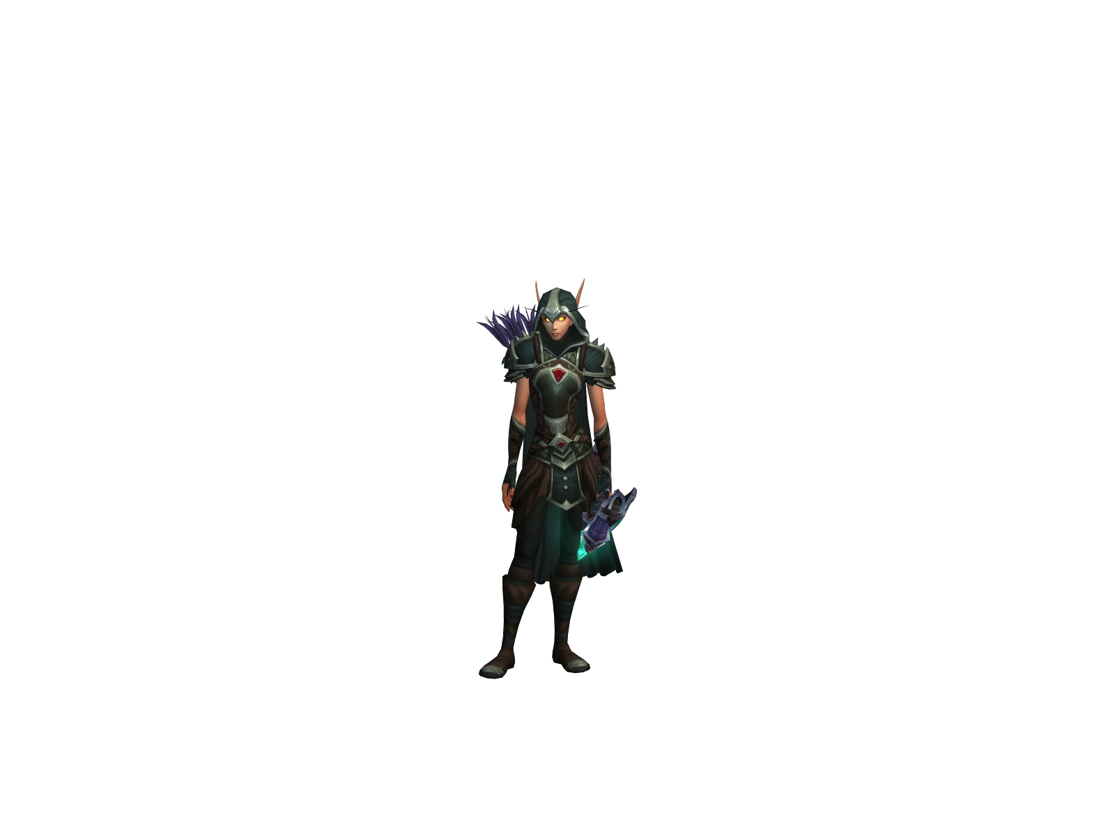 Kayylin 3D character render