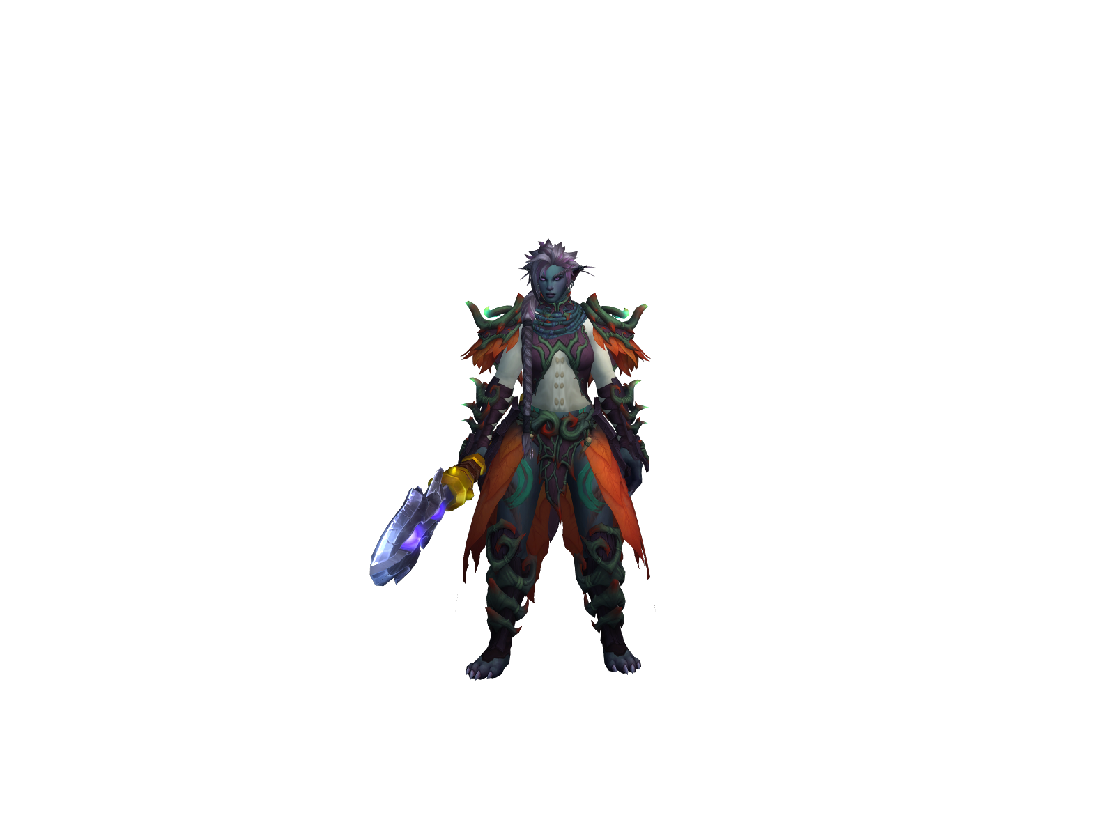 Aiwan 3D character render
